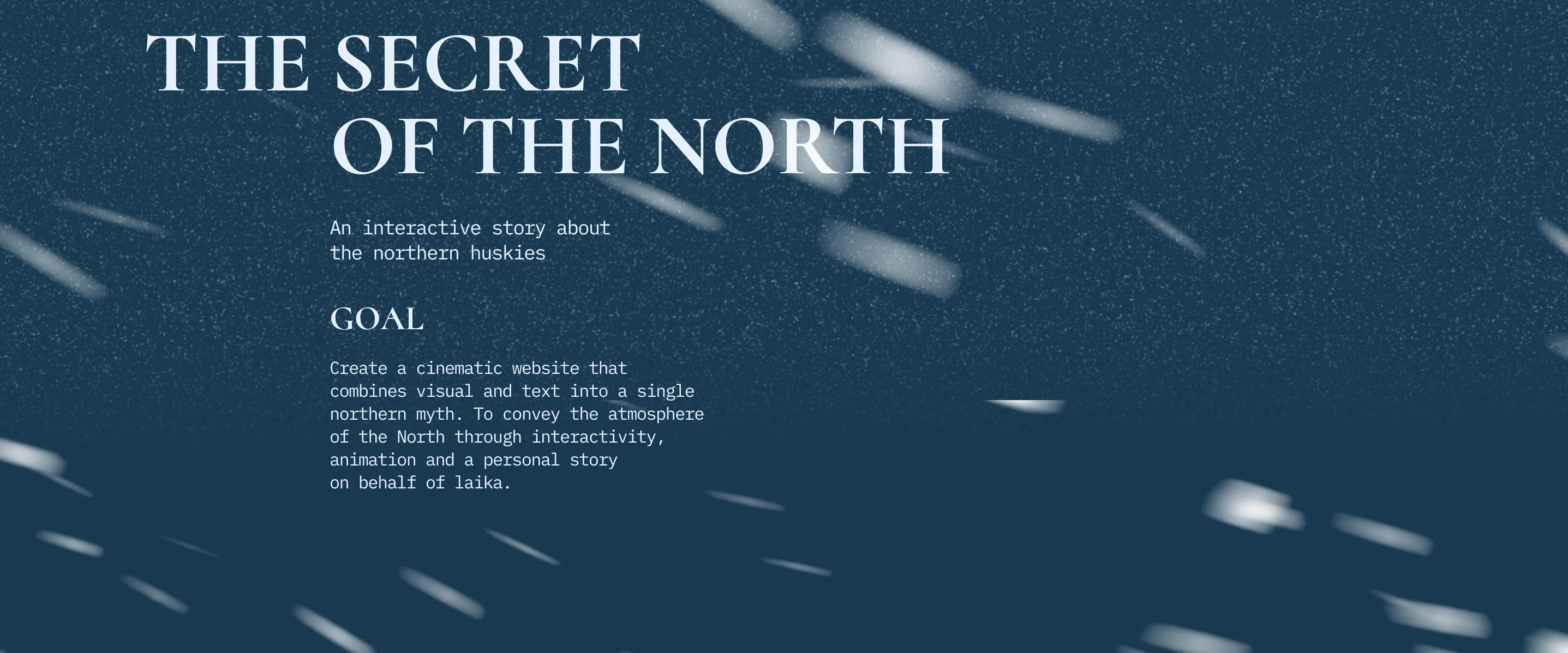 The north mistery — Изображение №2 — Интерфейсы на Dprofile