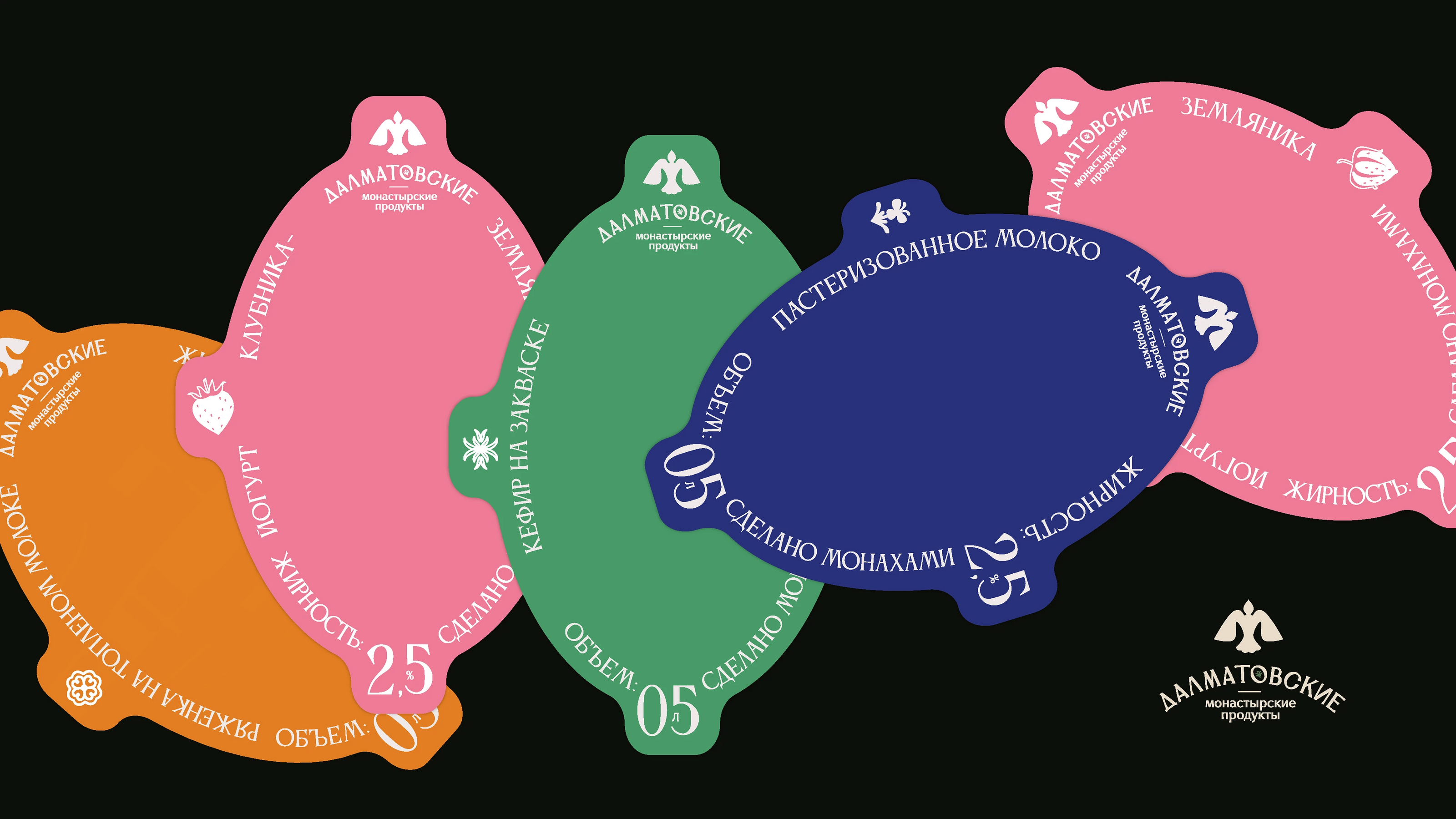 Дизайн-айдентика для бренда монастырских продуктов — Изображение №2 — Брендинг на Dprofile