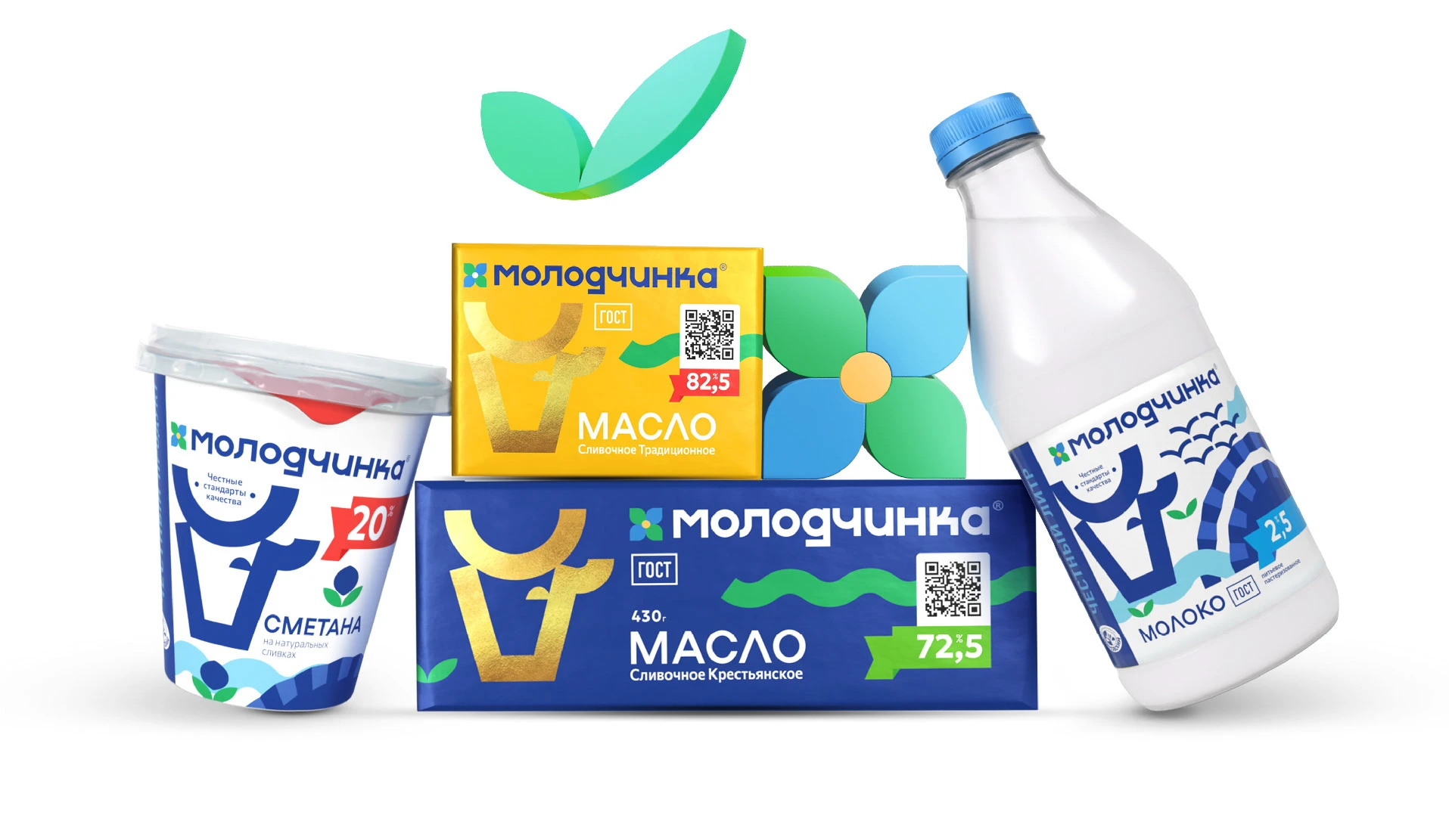 Разработка бренда и упаковки молочных продуктов — Изображение №2 — Брендинг на Dprofile