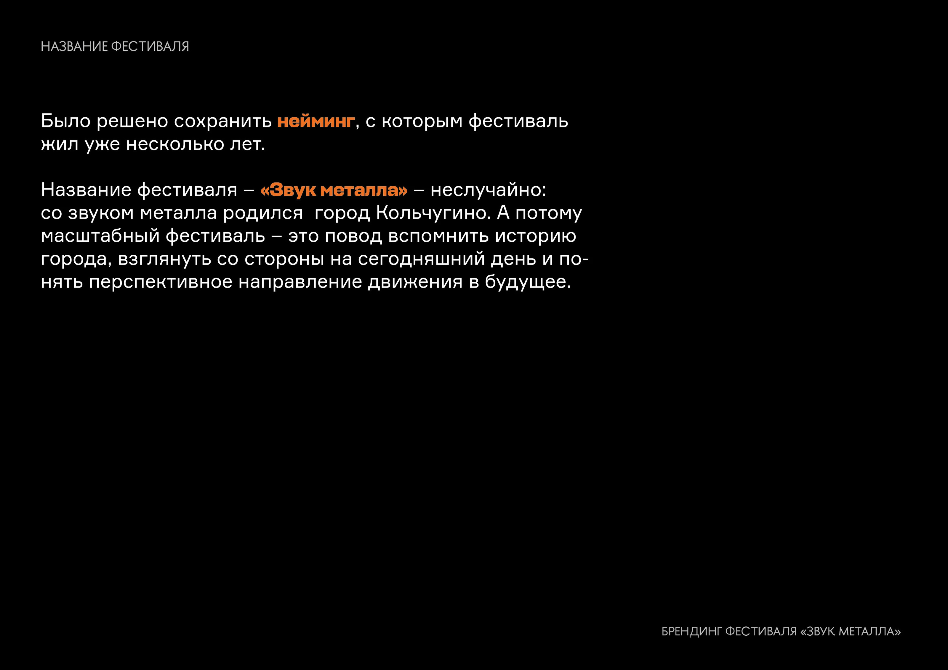 Брендинг фестиваля "Звук металла" в Кольчугино на 2025г. — Изображение №5 — Брендинг на Dprofile