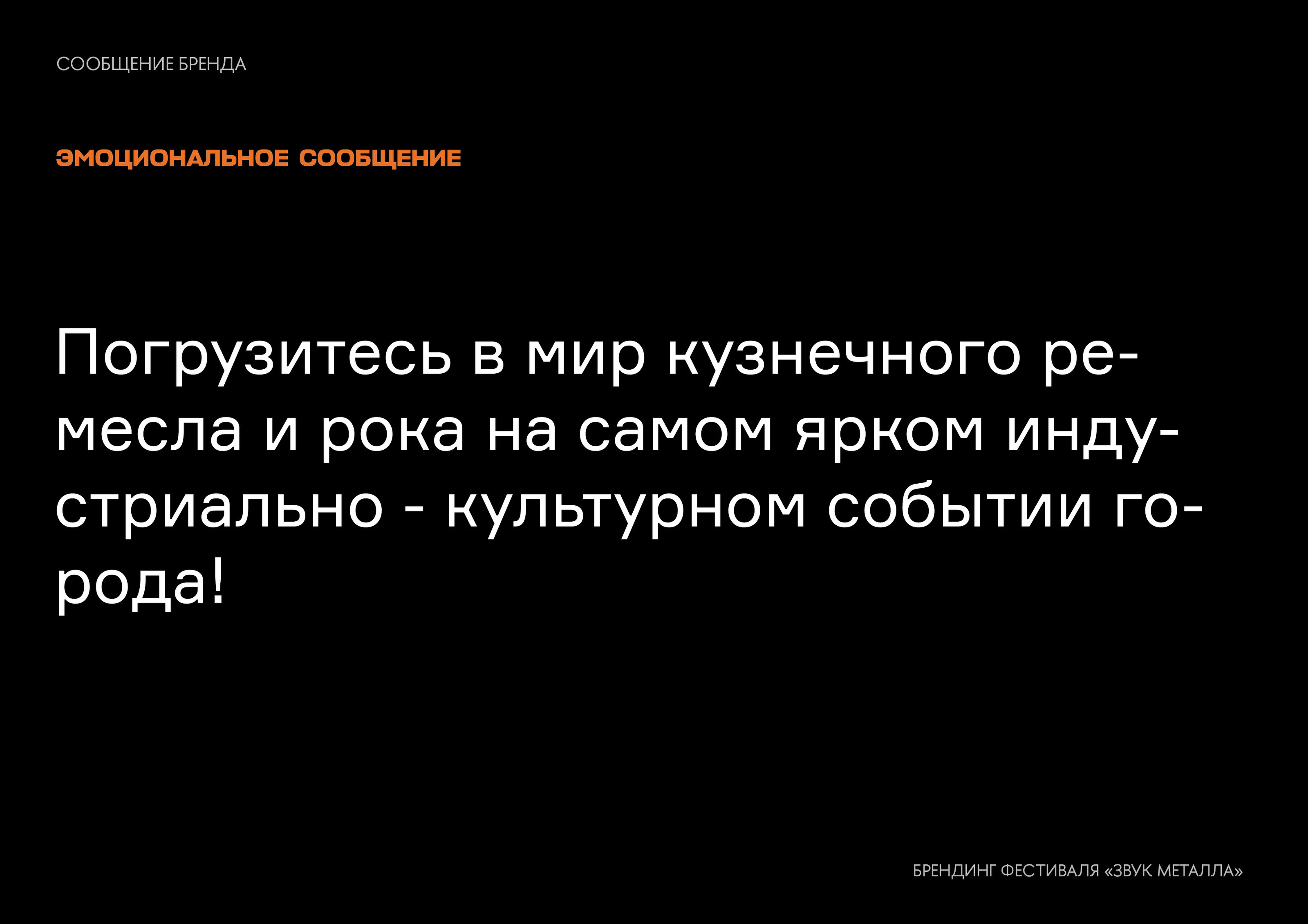 Брендинг фестиваля "Звук металла" в Кольчугино на 2025г. — Изображение №6 — Брендинг на Dprofile