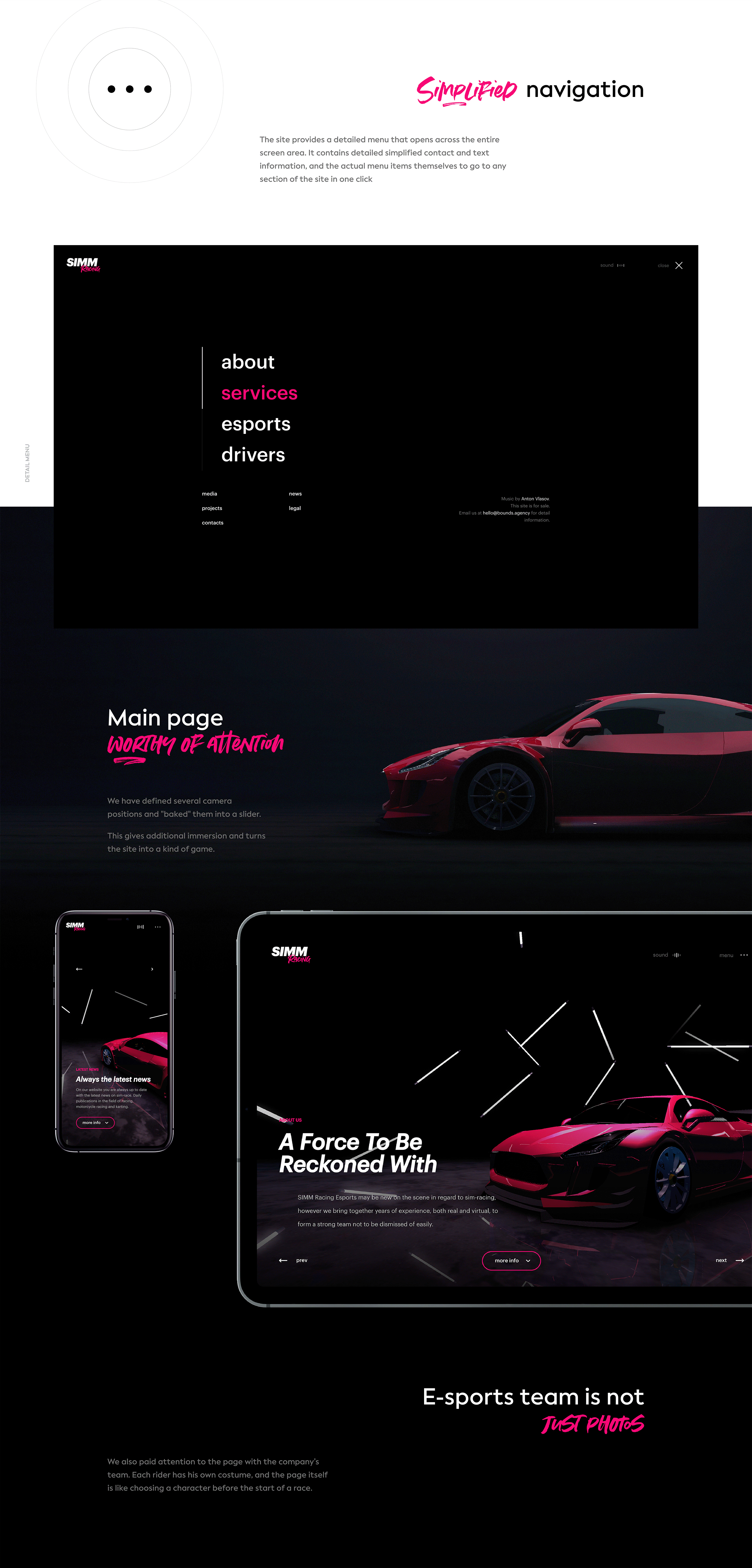 SIMM Race — Изображение №3 — Анимация, Интерфейсы на Dprofile