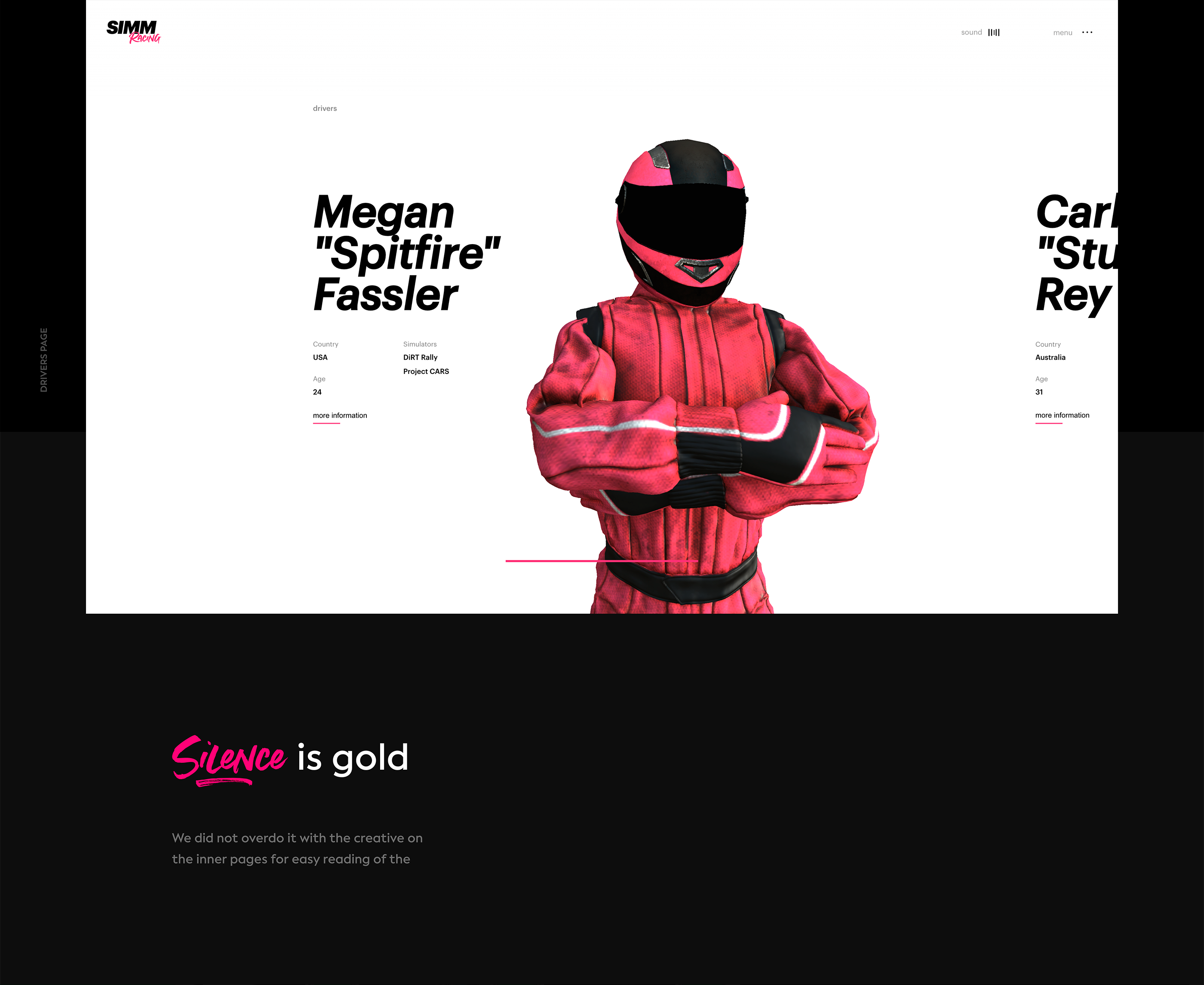 SIMM Race — Изображение №4 — Анимация, Интерфейсы на Dprofile