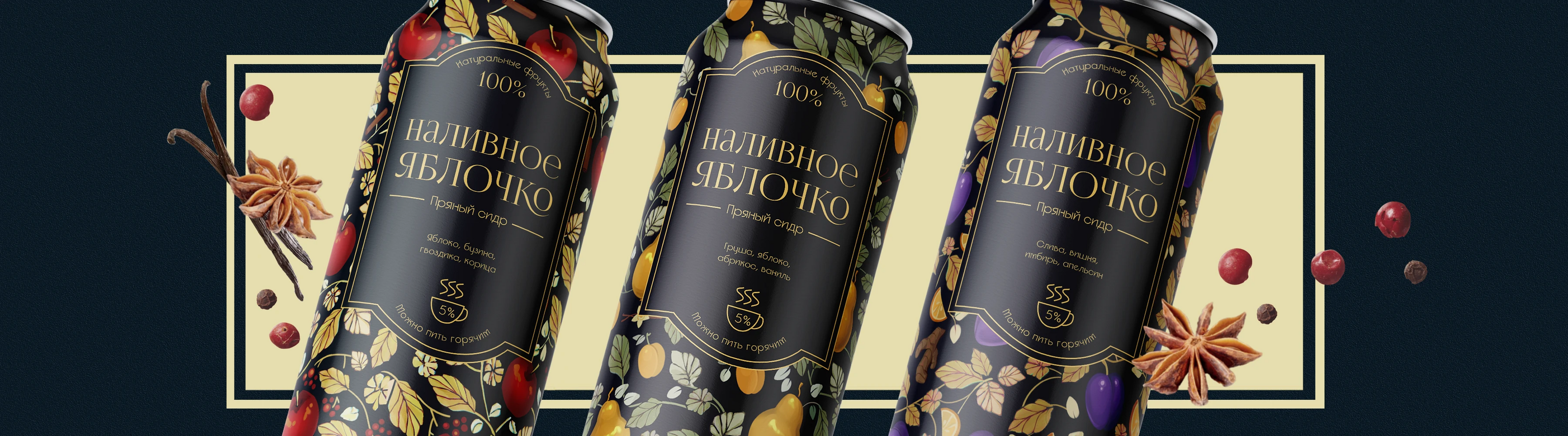 Пряный сидр — Изображение №1 — Брендинг на Dprofile