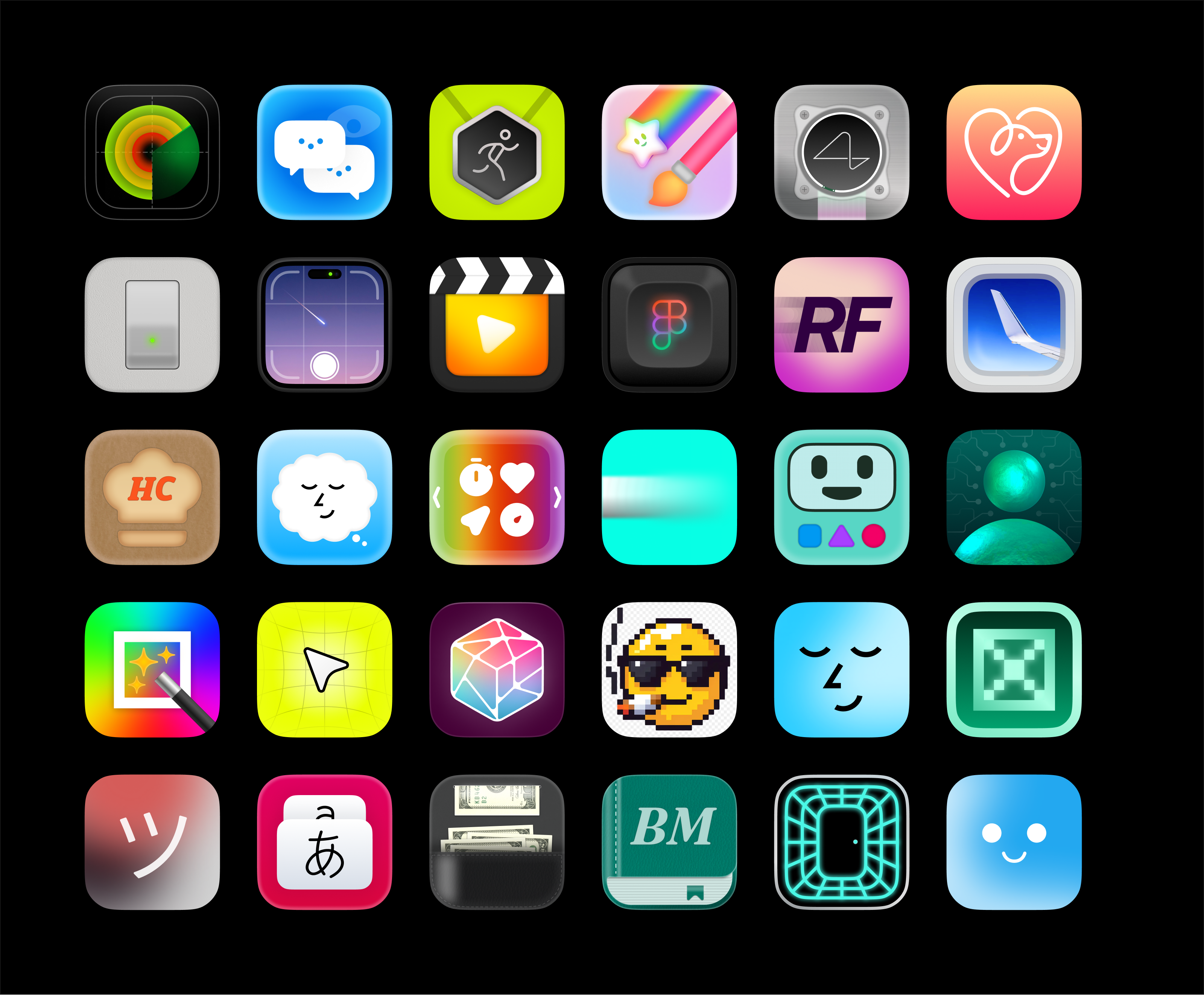 IOS App Icons — Изображение №1 — Интерфейсы на Dprofile