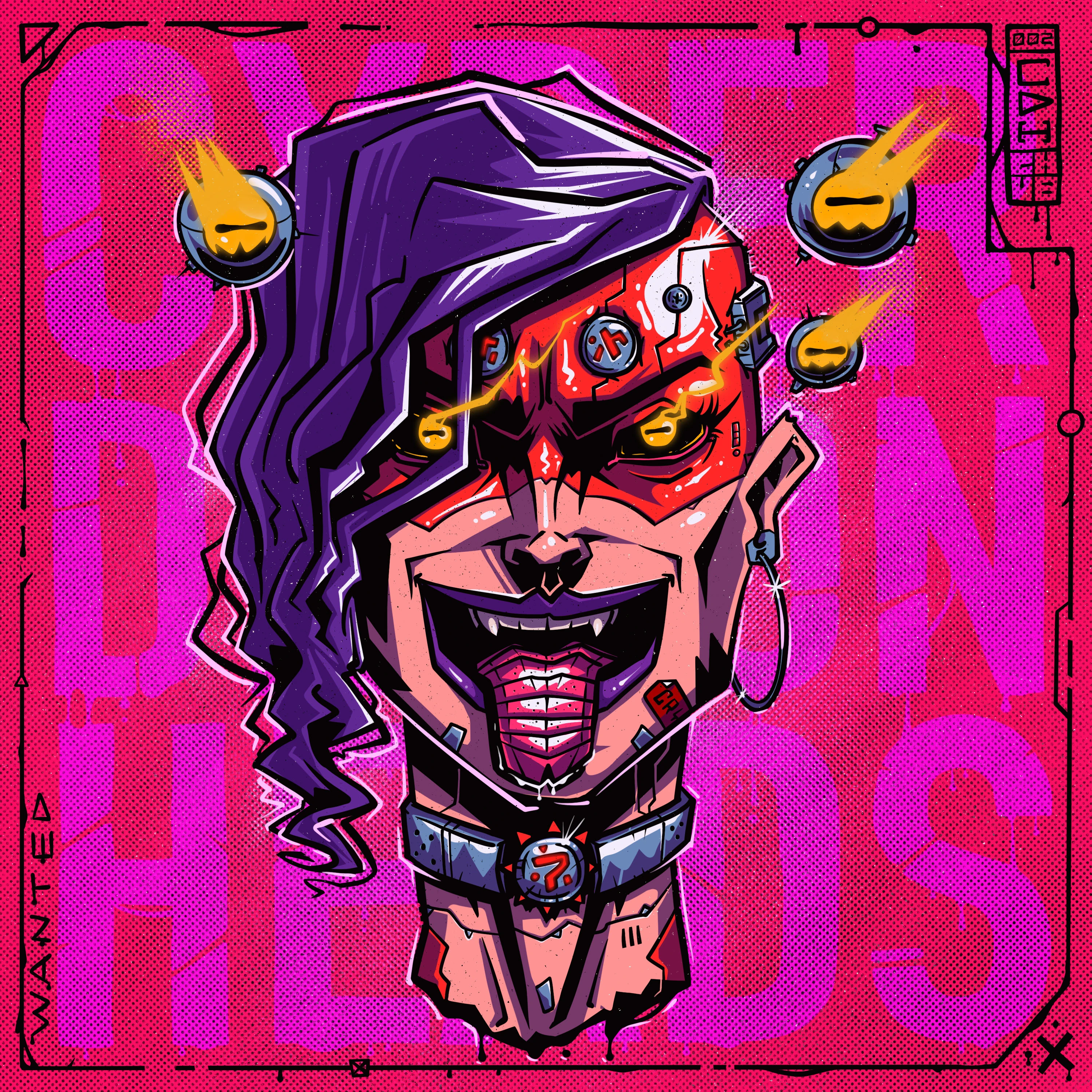 Cyber Demons Head — Изображение №3 — Иллюстрация на Dprofile