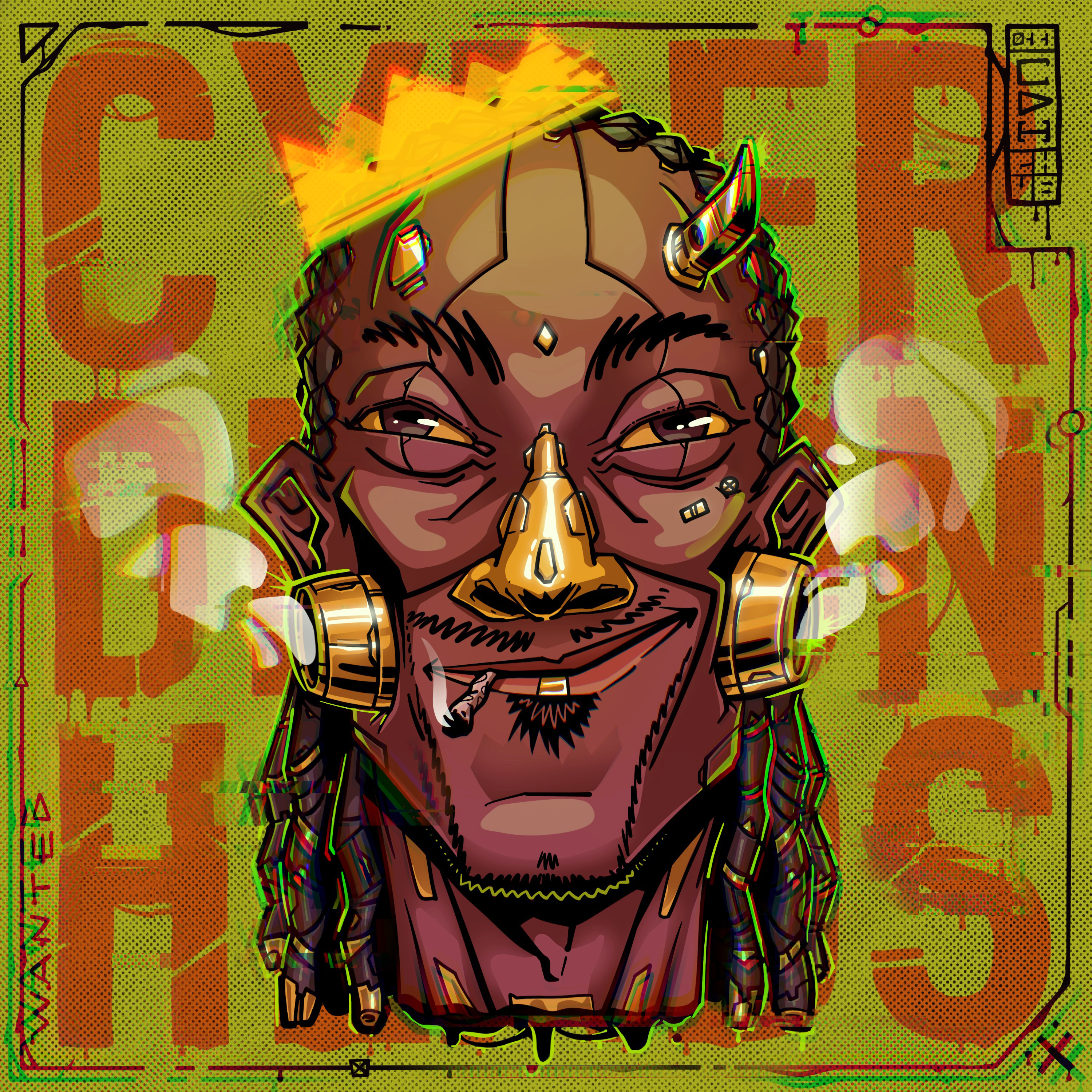 Cyber Demons Head — Изображение №12 — Иллюстрация на Dprofile