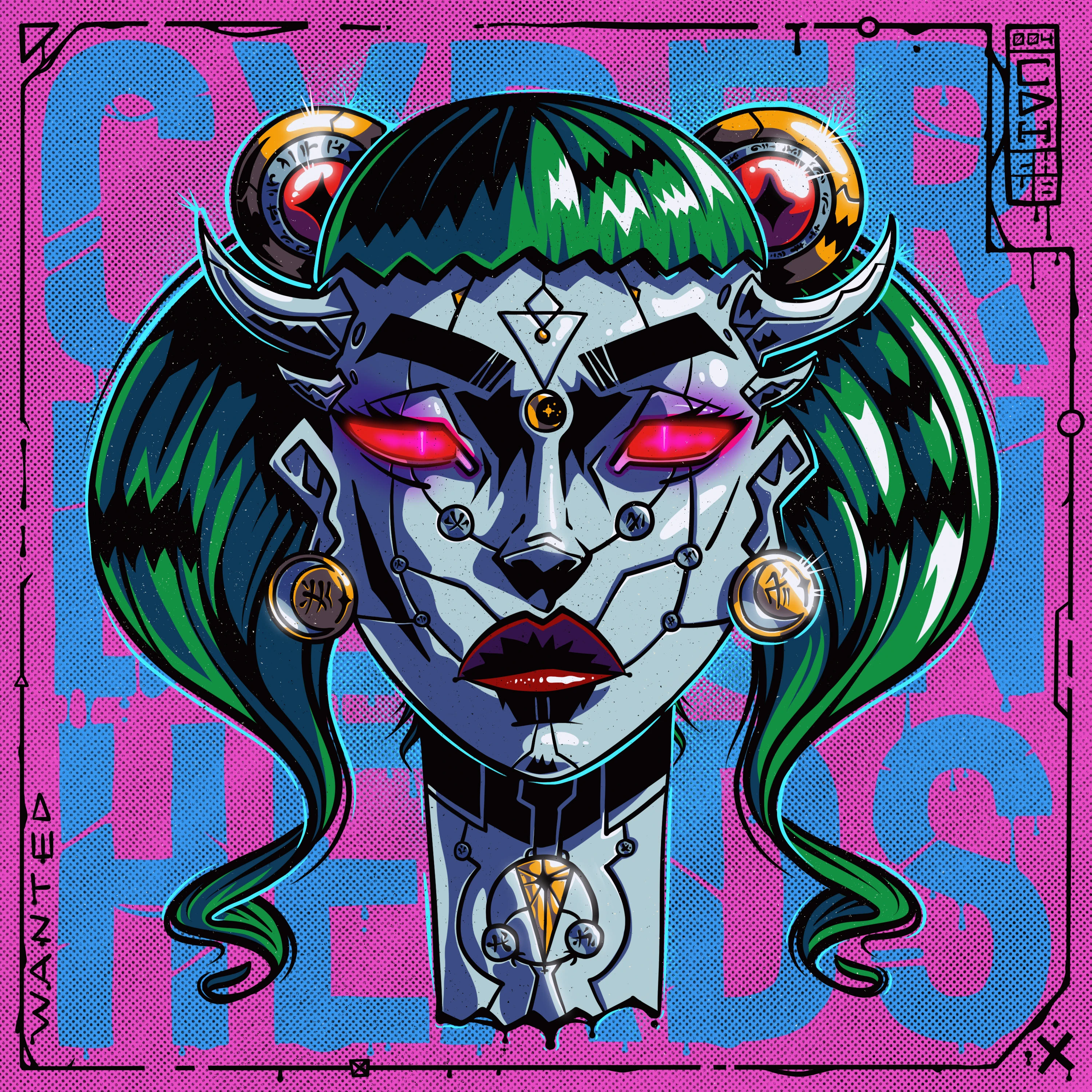 Cyber Demons Head — Изображение №5 — Иллюстрация на Dprofile