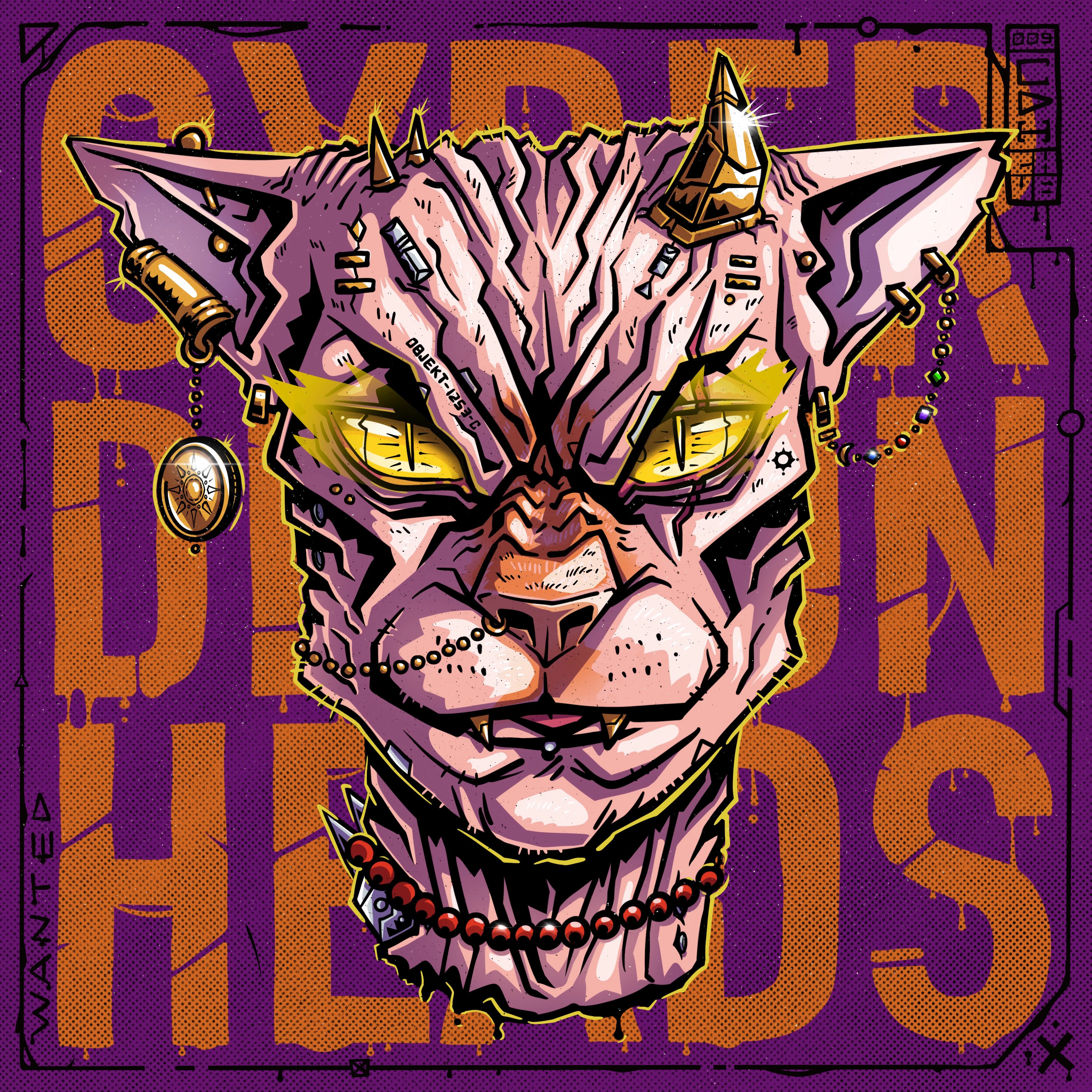 Cyber Demons Head — Изображение №10 — Иллюстрация на Dprofile
