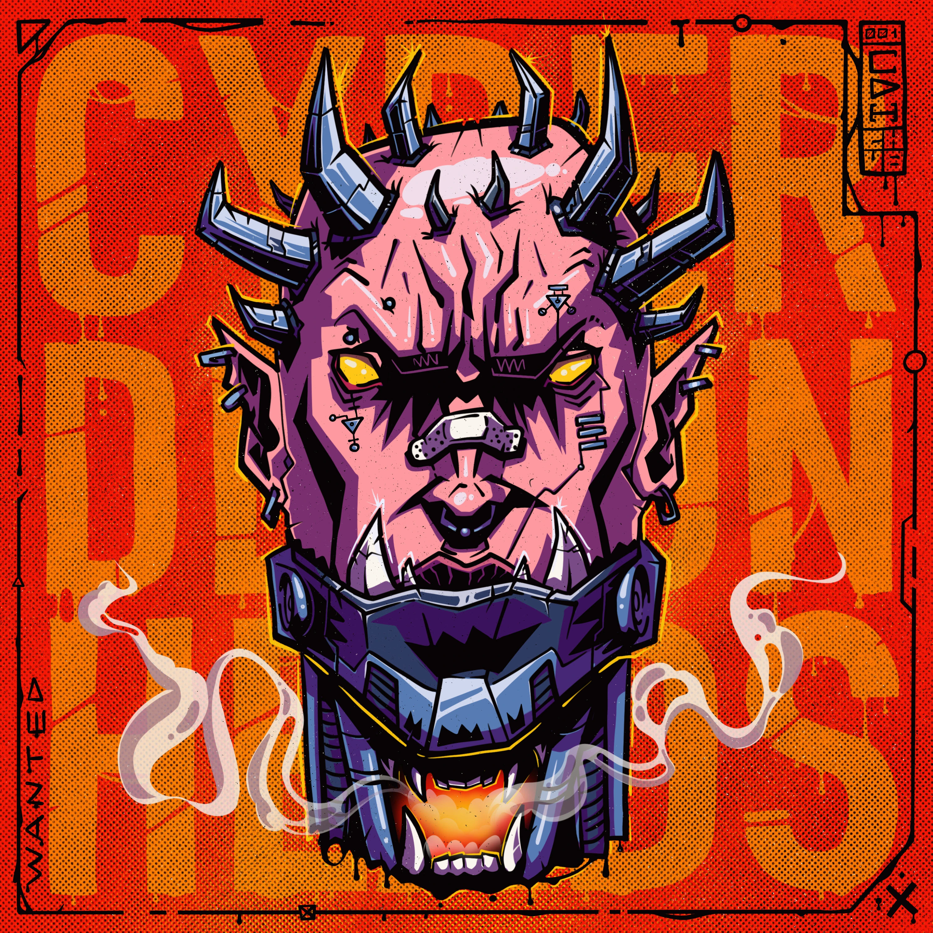 Cyber Demons Head — Изображение №2 — Иллюстрация на Dprofile