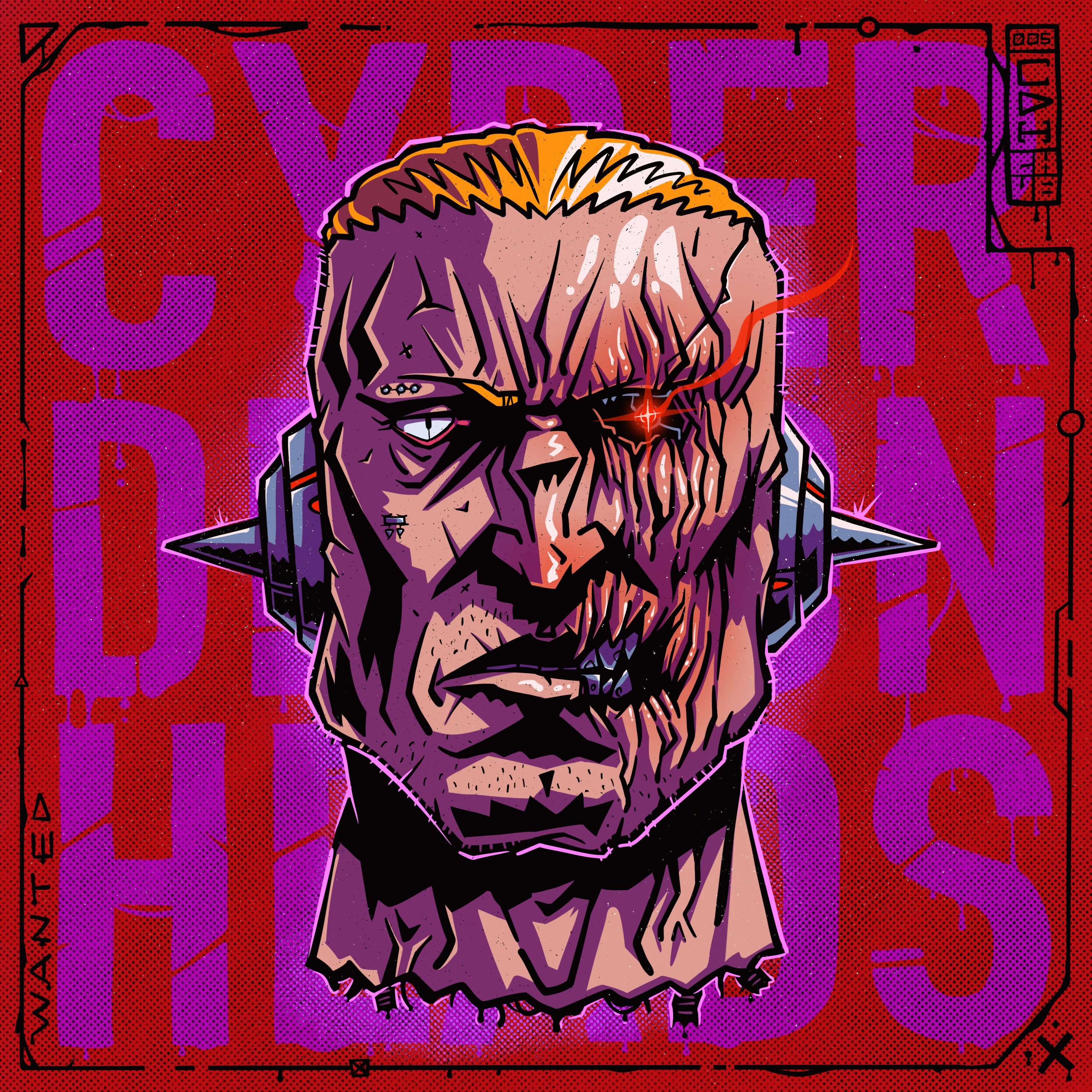 Cyber Demons Head — Изображение №6 — Иллюстрация на Dprofile