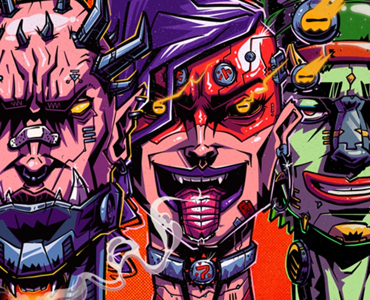 Cyber Demons Head на Dprofile