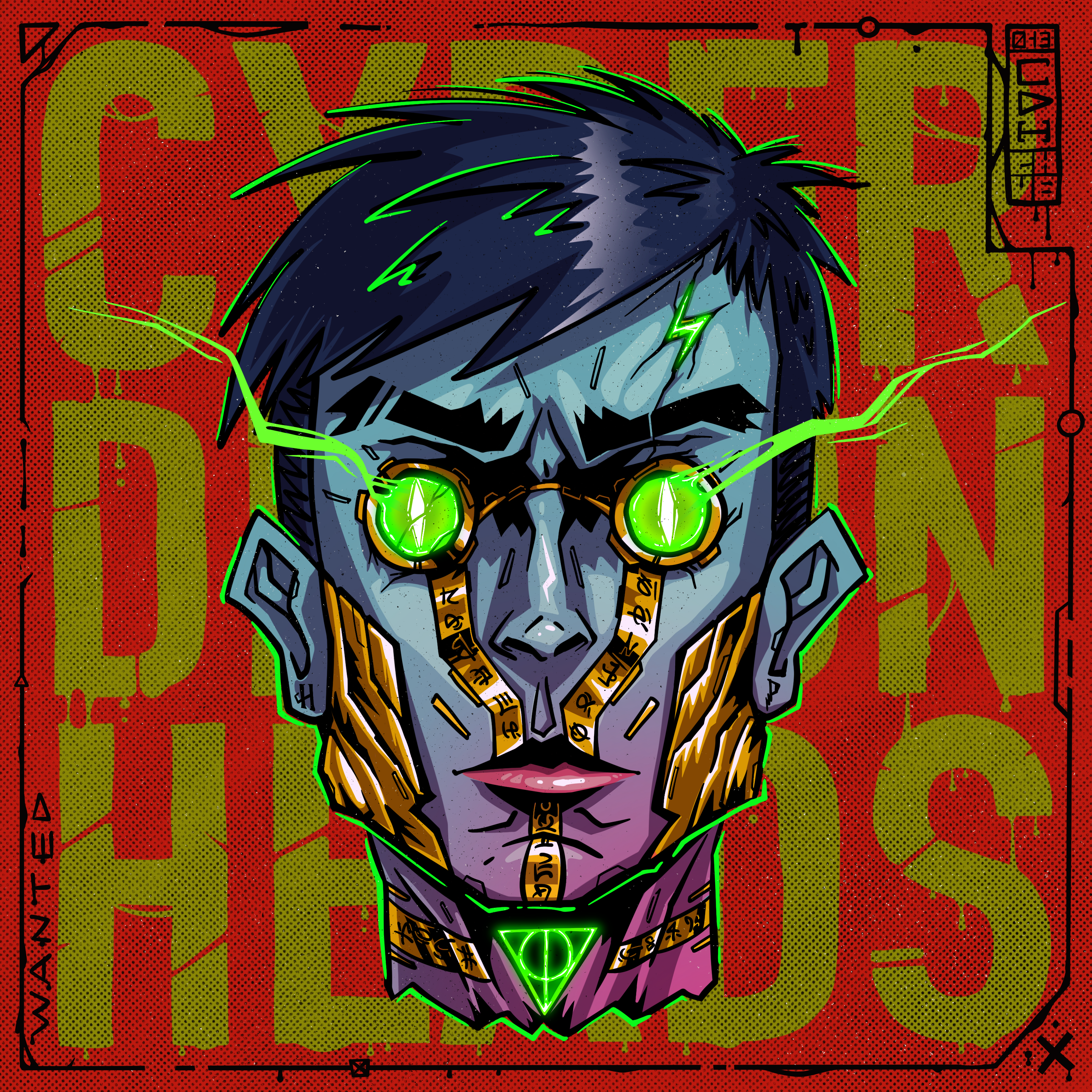 Cyber Demons Head — Изображение №13 — Иллюстрация на Dprofile