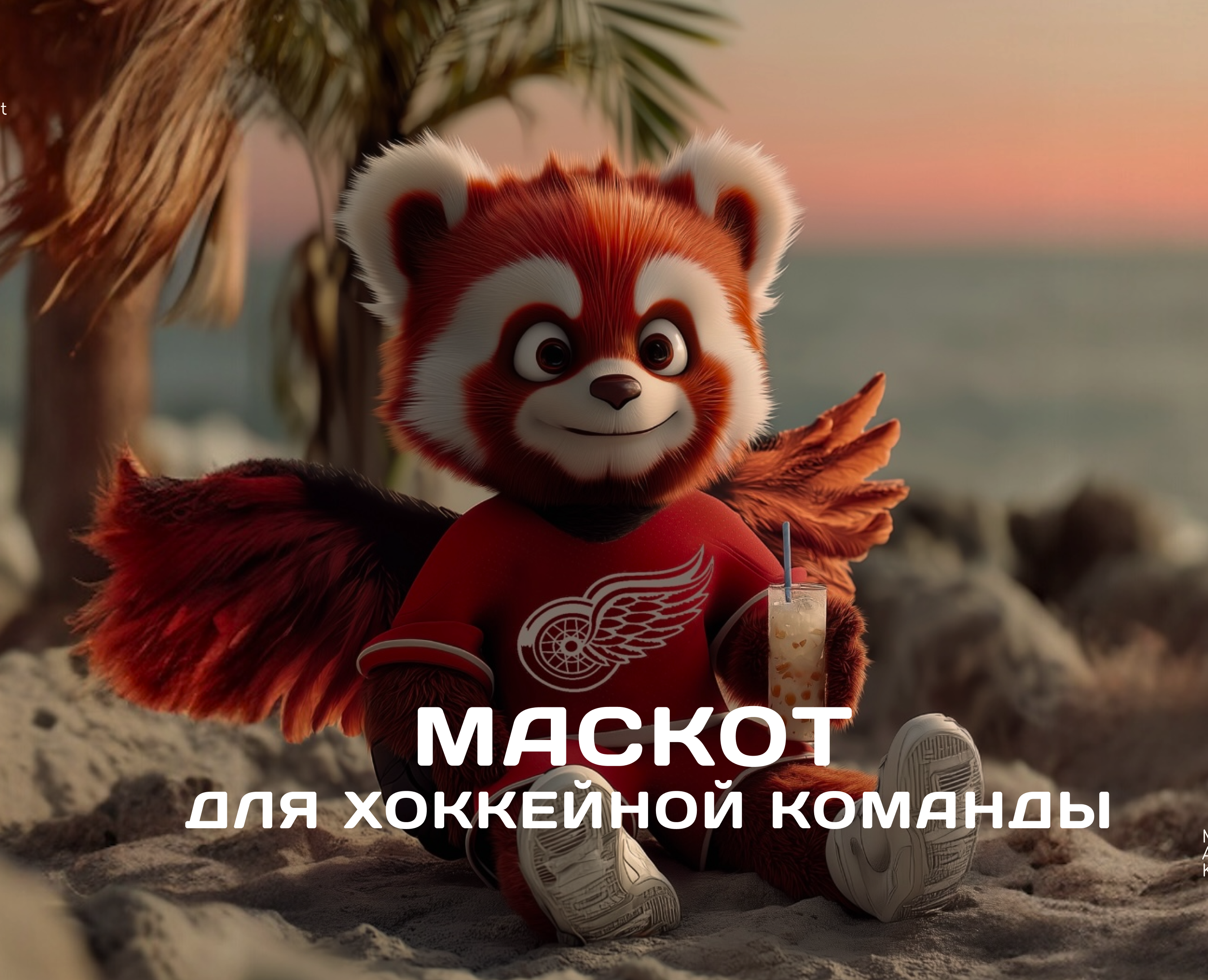 Маскот для хоккейной команды | Neuro (AI) Art & Video — Иллюстрация, Анимация на Dprofile