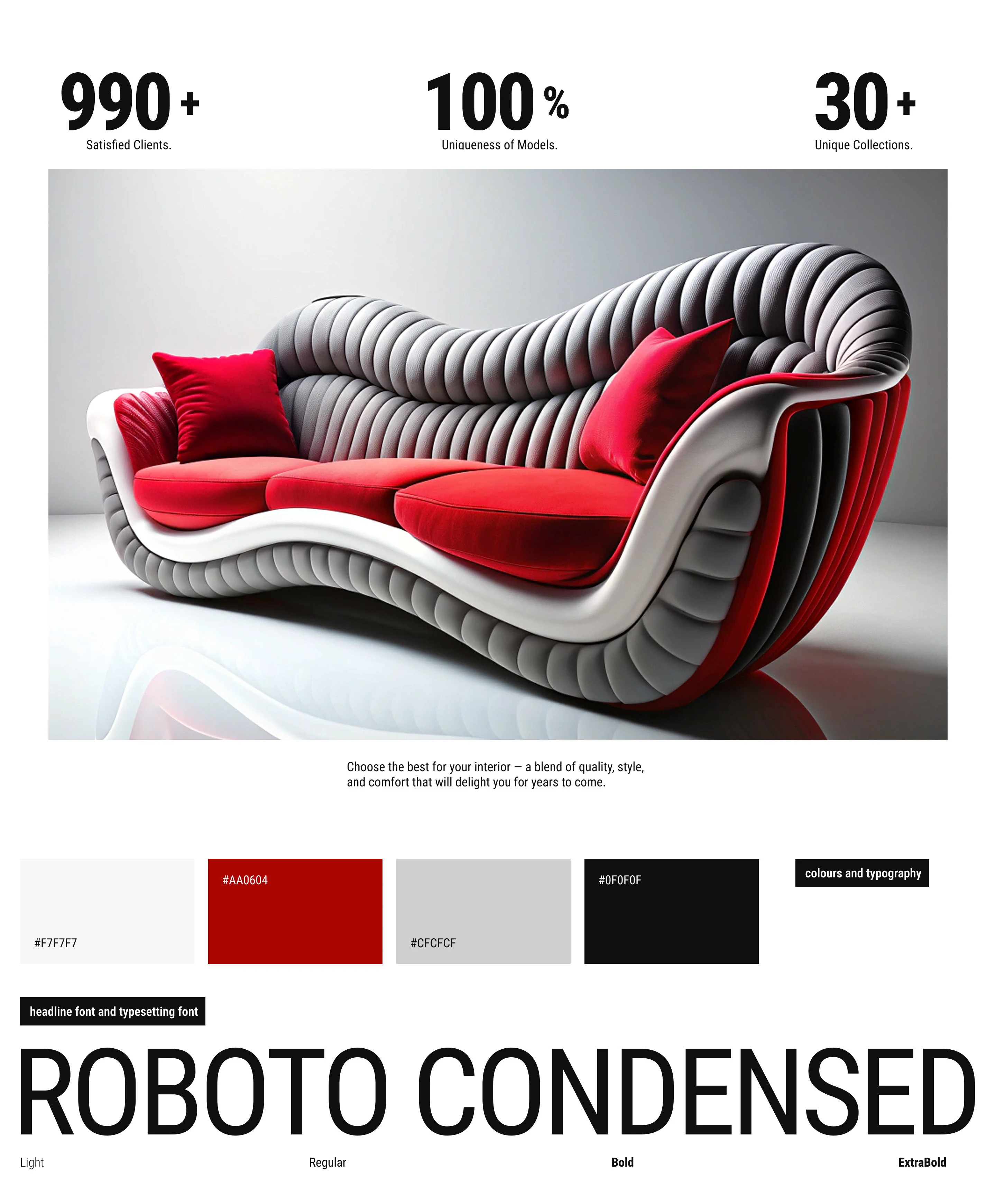 Furniture brand collection — Изображение №5 — Интерфейсы на Dprofile