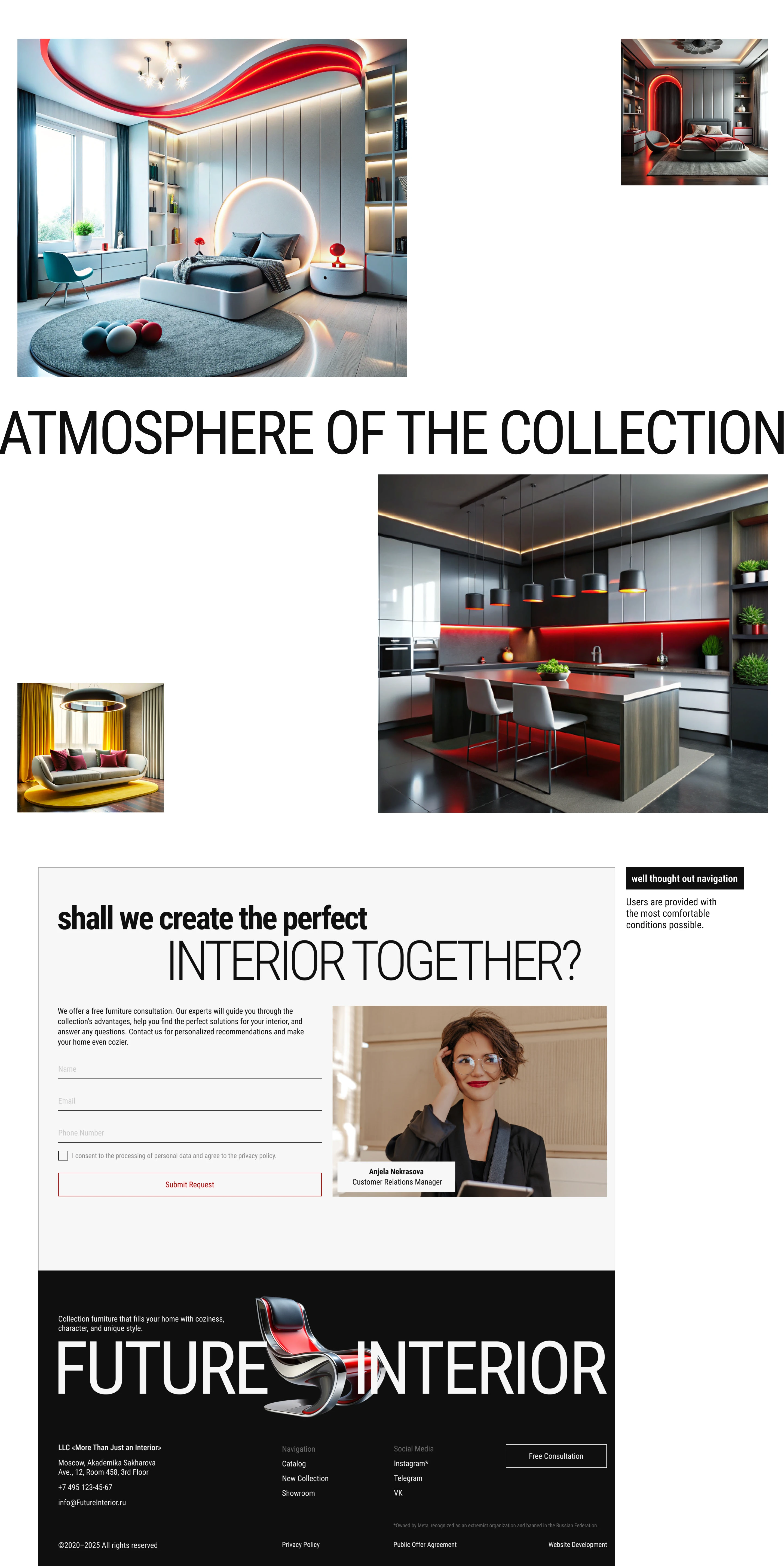 Furniture brand collection — Изображение №8 — Интерфейсы на Dprofile