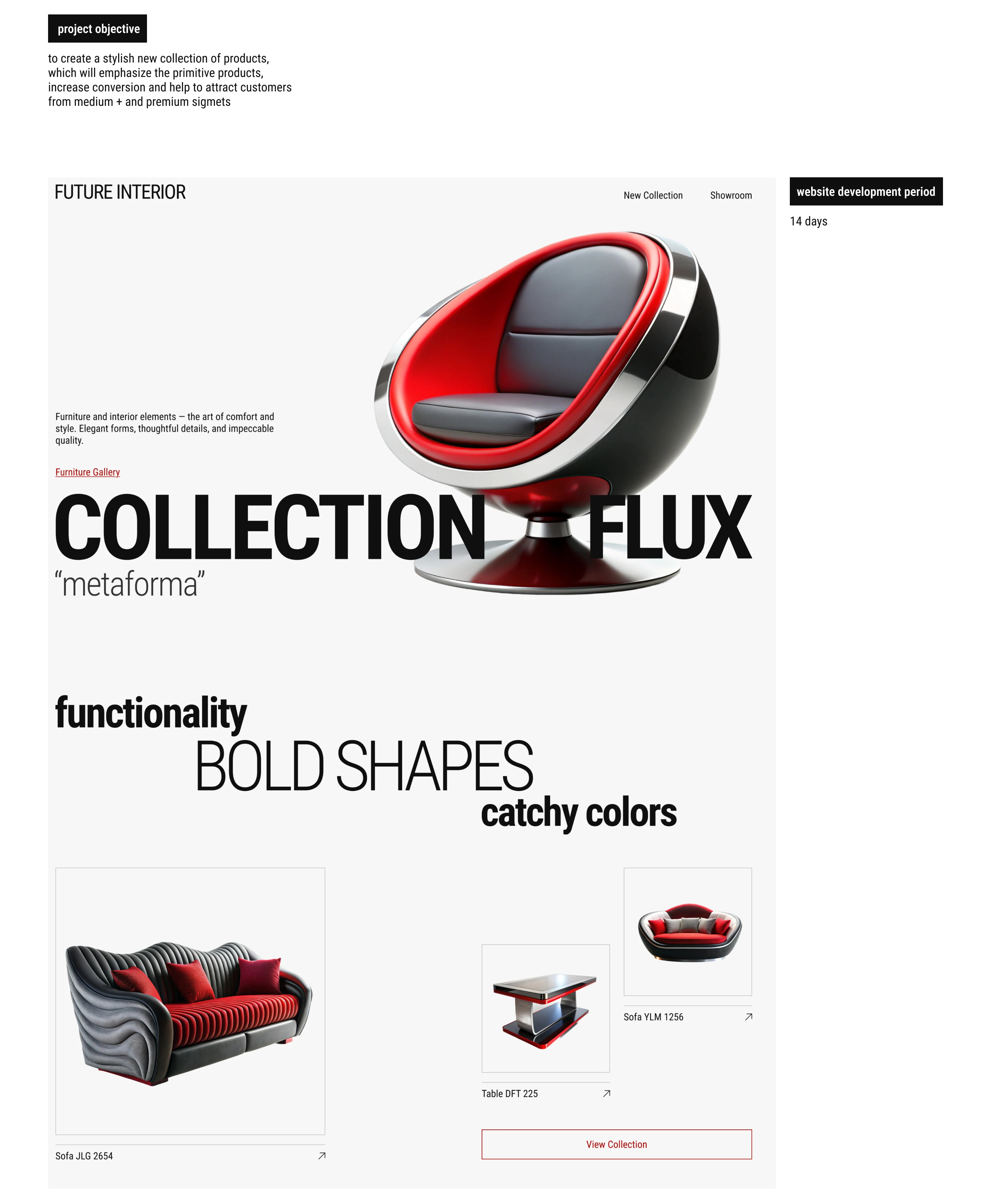 Furniture brand collection — Изображение №2 — Интерфейсы на Dprofile
