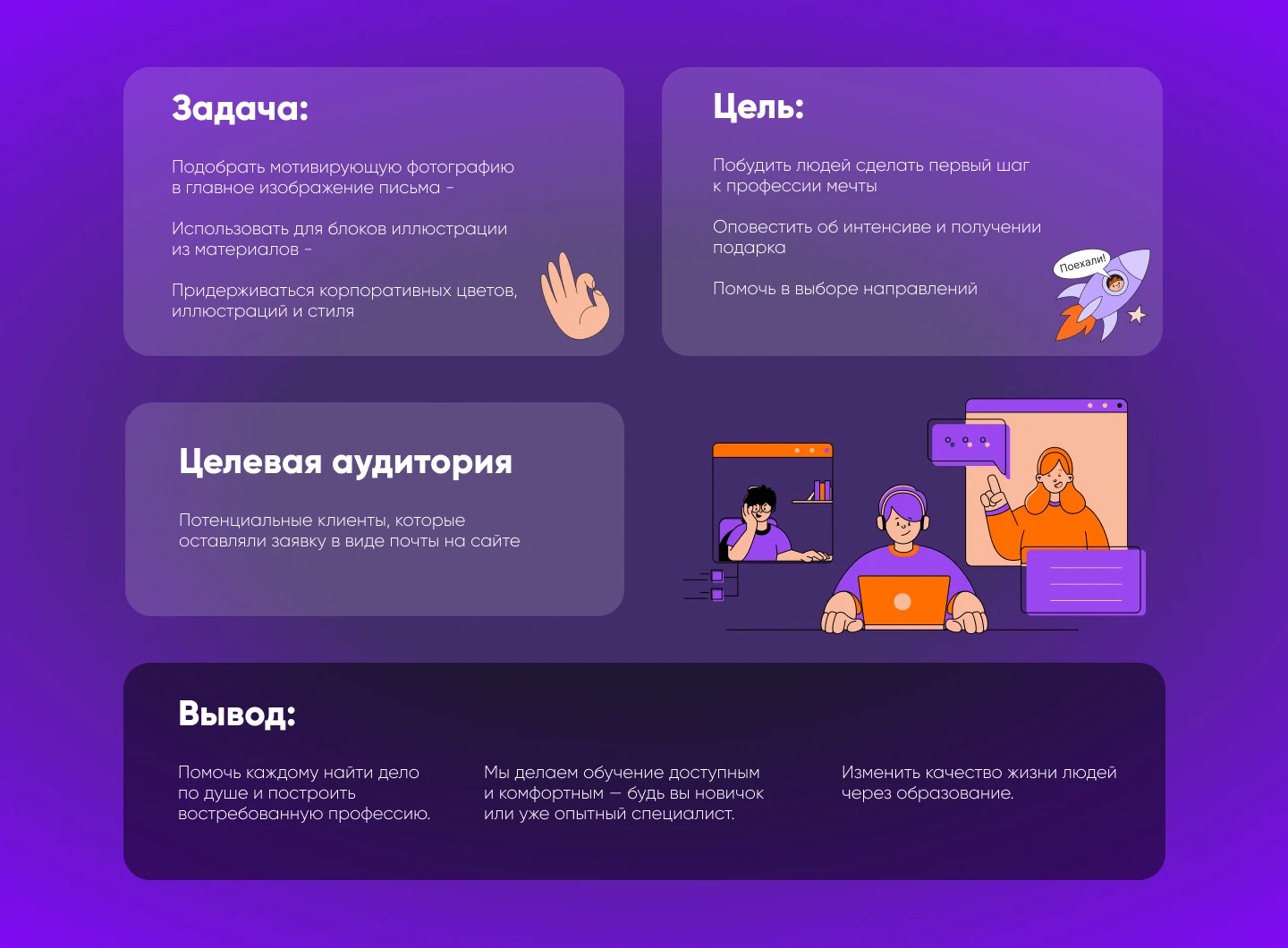 Дизайн email - рассылки для skypro — Изображение №2 — Интерфейсы на Dprofile