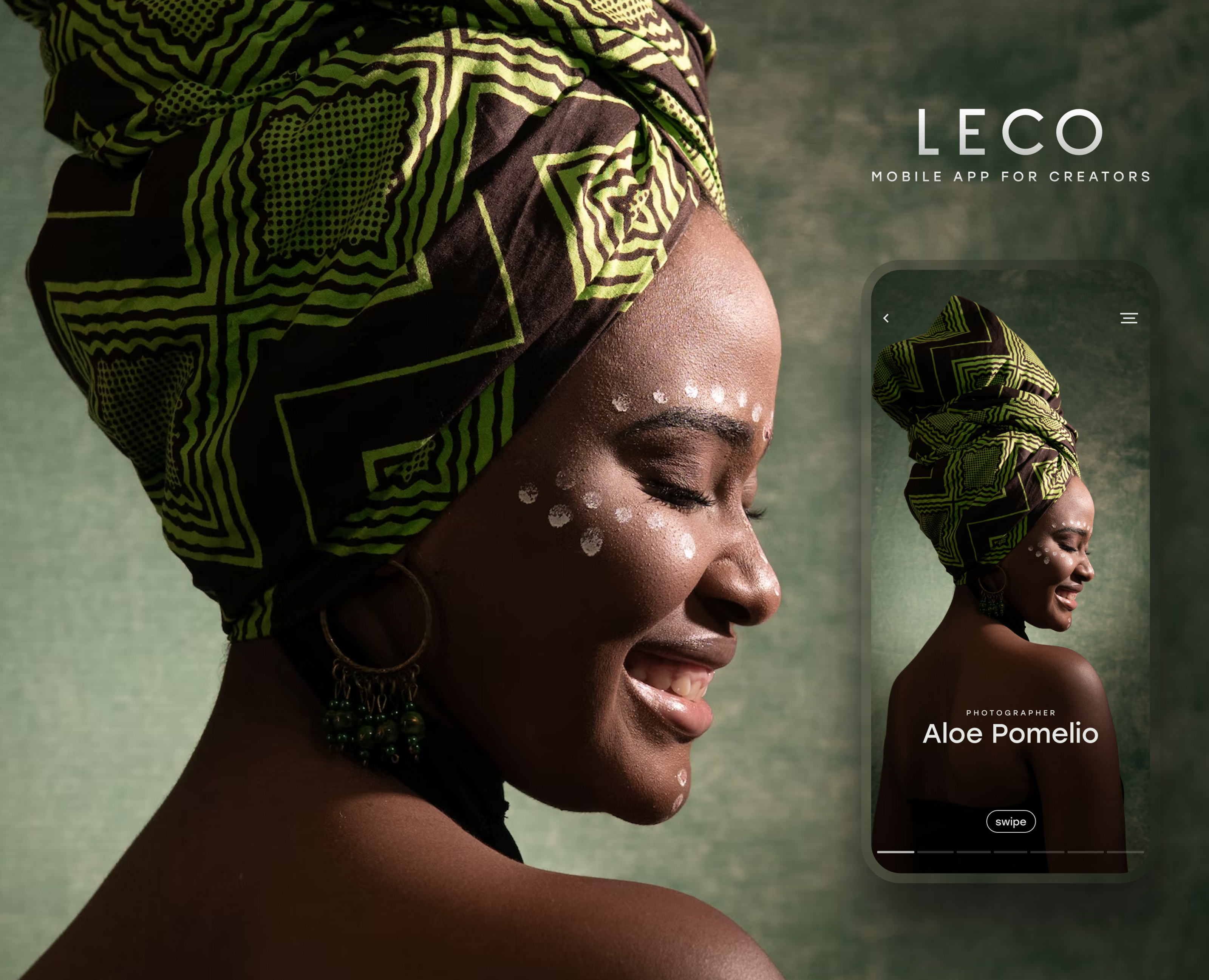LECO- Mobile app for creators — Интерфейсы на Dprofile