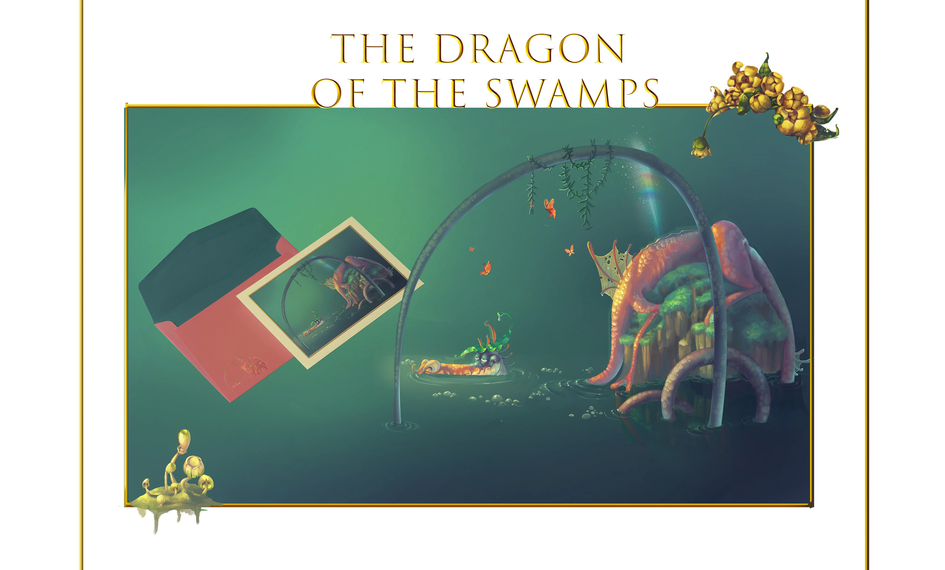 Открытки (Драконы) — Изображение №3 — Иллюстрация на Dprofile