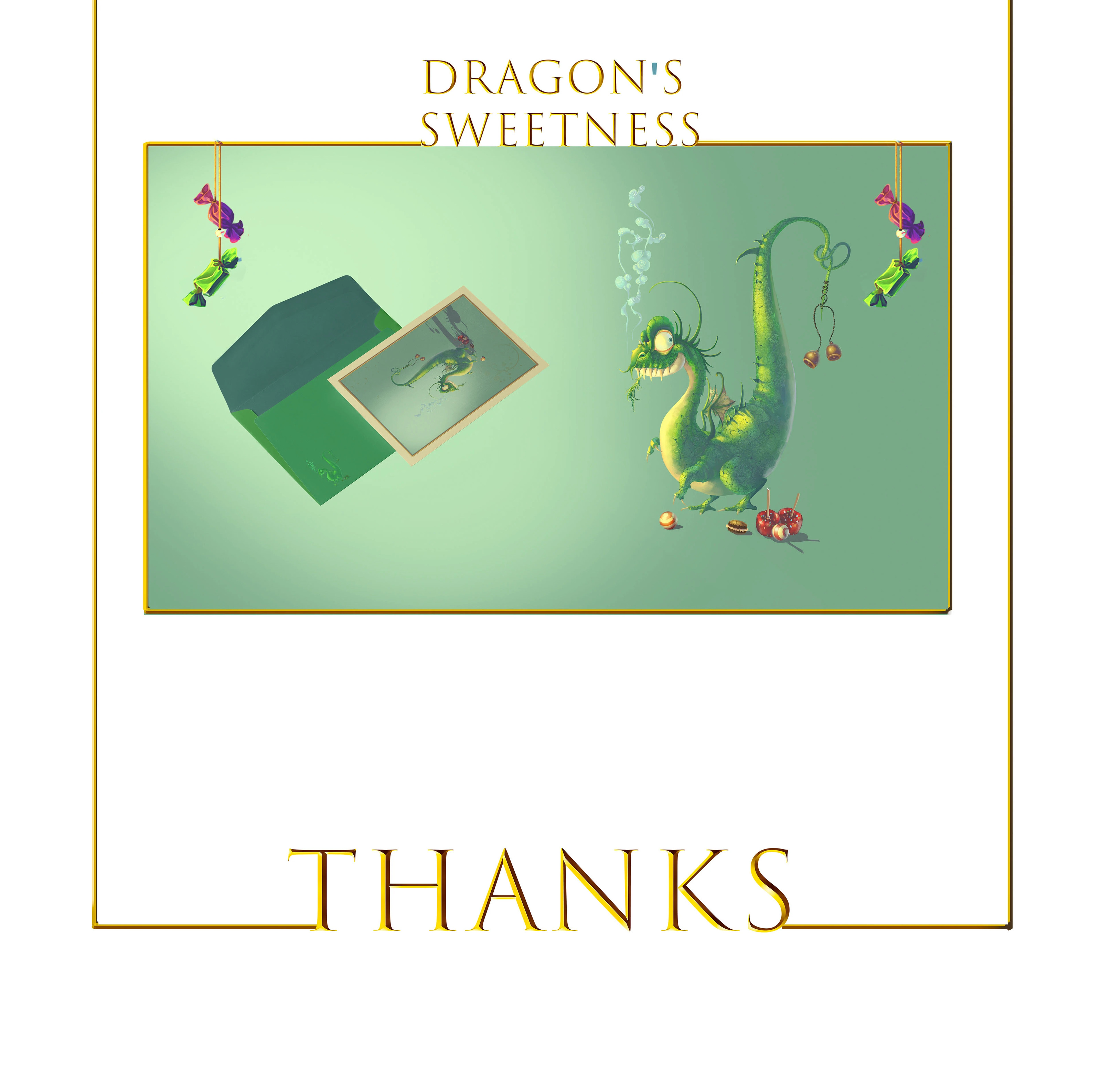 Открытки (Драконы) — Изображение №4 — Иллюстрация на Dprofile