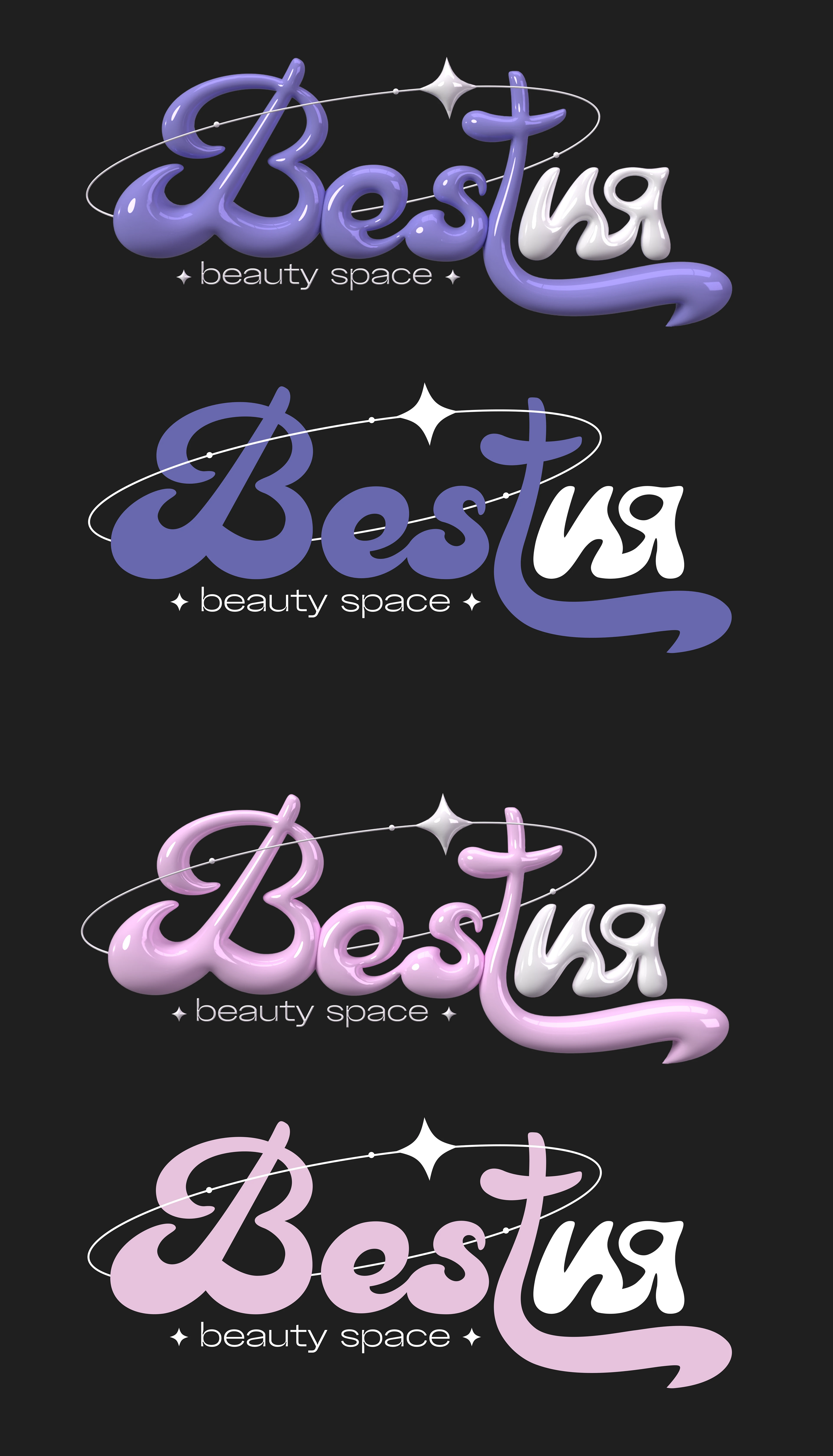Салон красоты "Bestия" — Изображение №3 — Брендинг, 3D на Dprofile