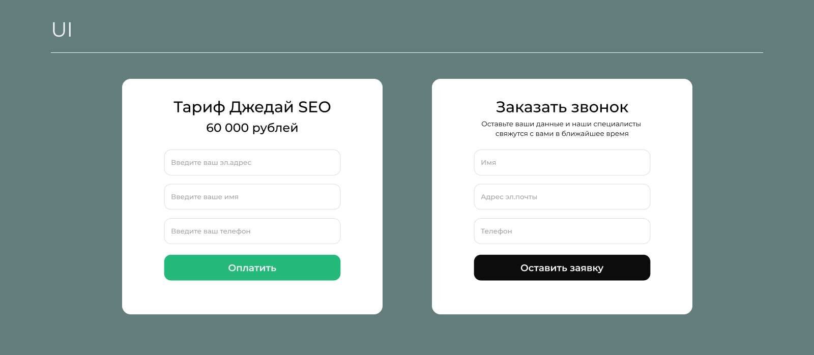 Лендинг для курса по SEO-оптимизации карточек товара — Изображение №8 — Интерфейсы на Dprofile