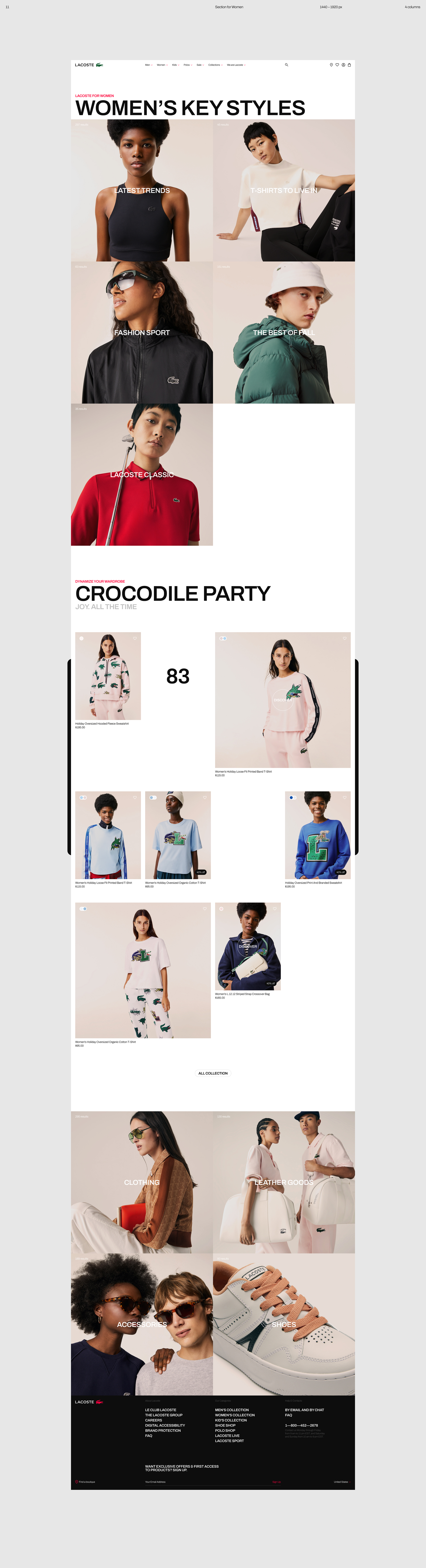 Lacoste® — Изображение №15 — Интерфейсы на Dprofile