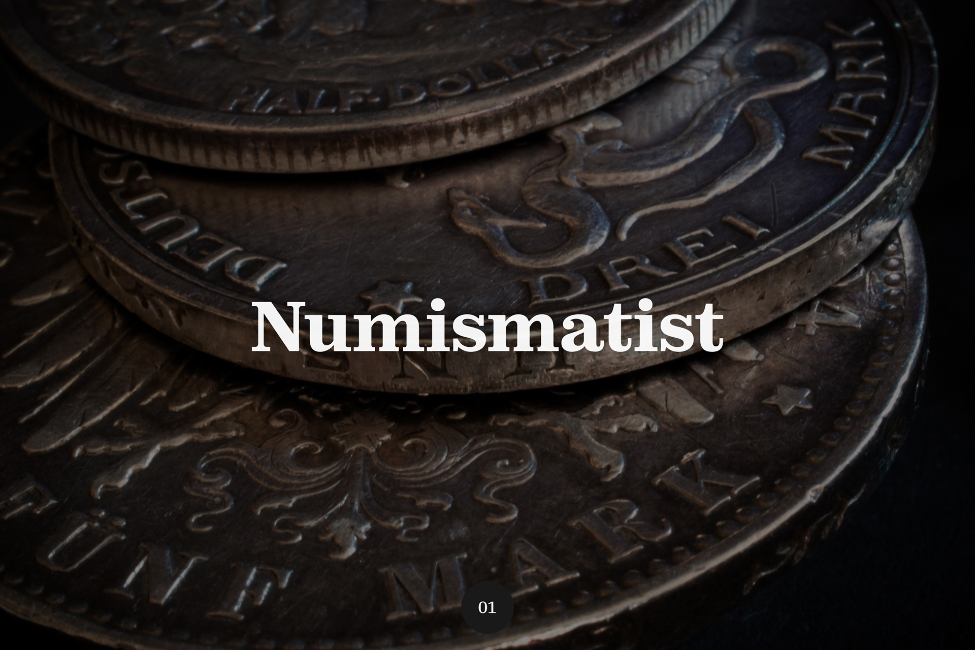 Numismatist — Изображение №2 — Интерфейсы на Dprofile