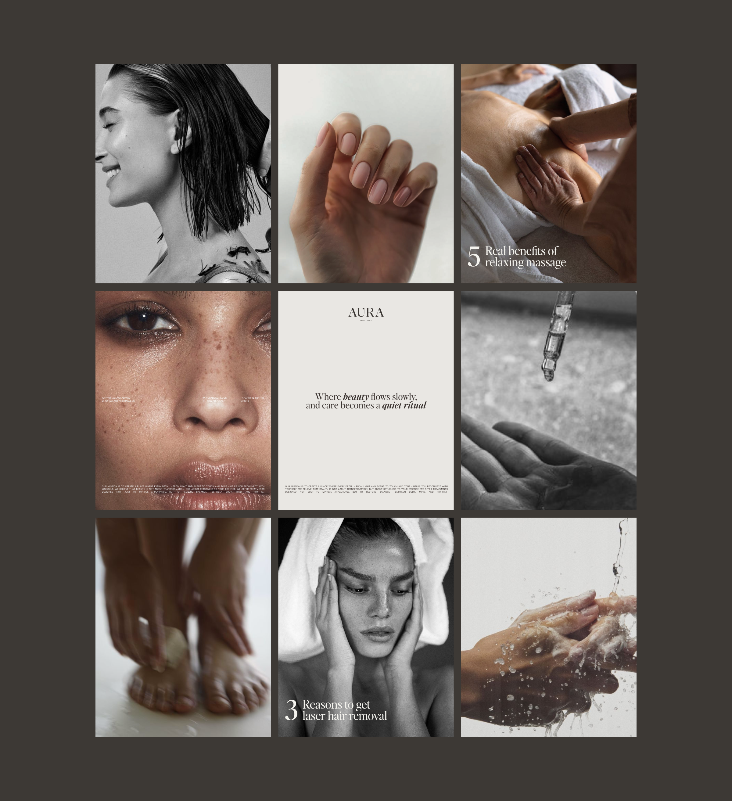 AURA BEAUTY SPACE — Изображение №15 — Брендинг на Dprofile