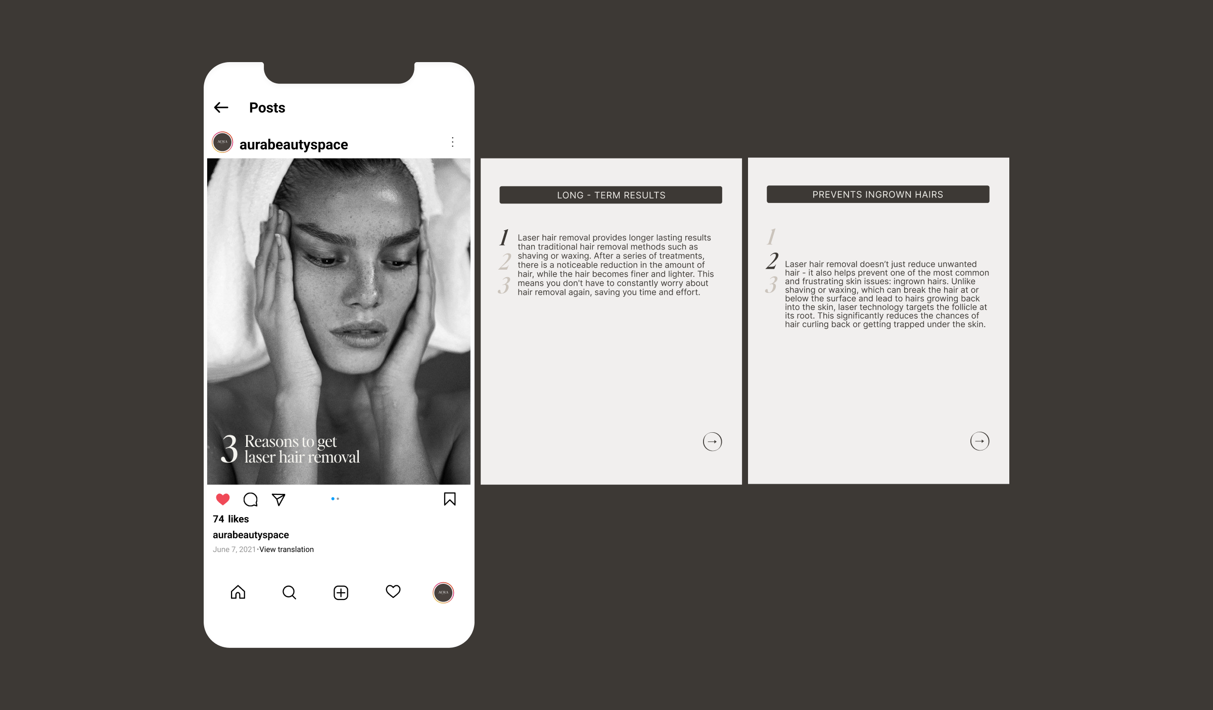 AURA BEAUTY SPACE — Изображение №16 — Брендинг на Dprofile