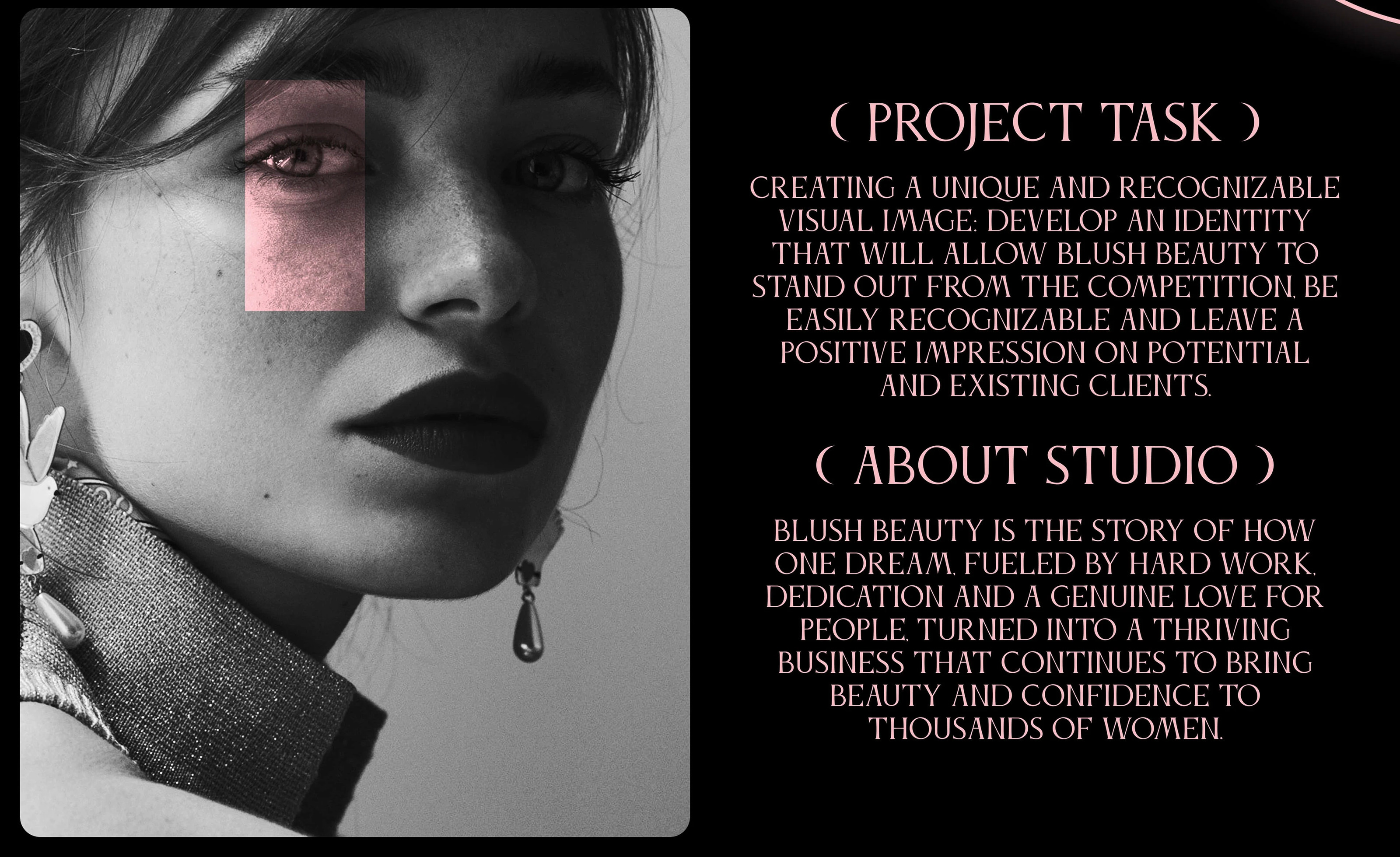 Blush Beauty | BEAUTY STUDIO (brand identity) — Изображение №2 — Брендинг на Dprofile