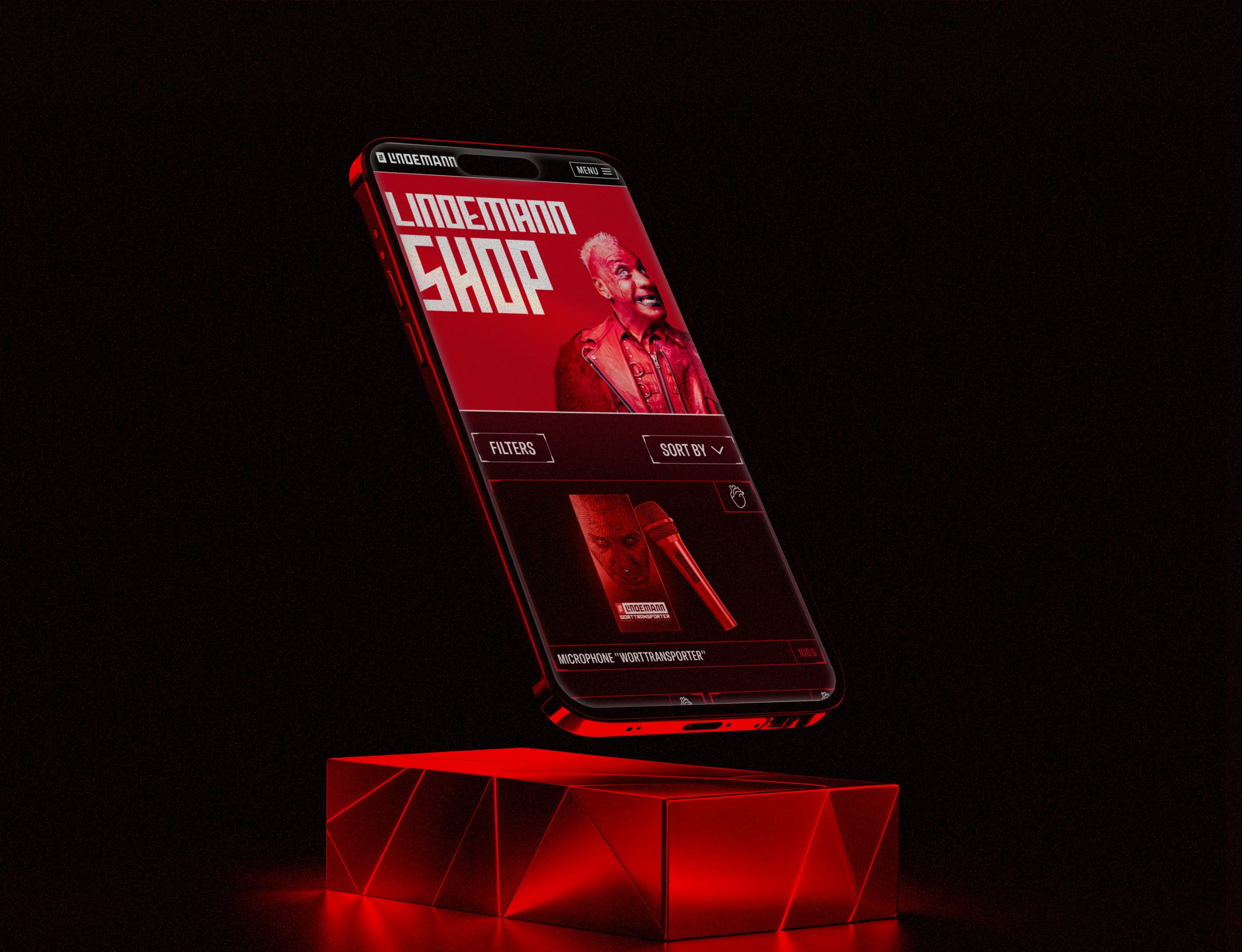 TILL LINDEMANN | Corporate website — Изображение №7 — Интерфейсы, Графика на Dprofile