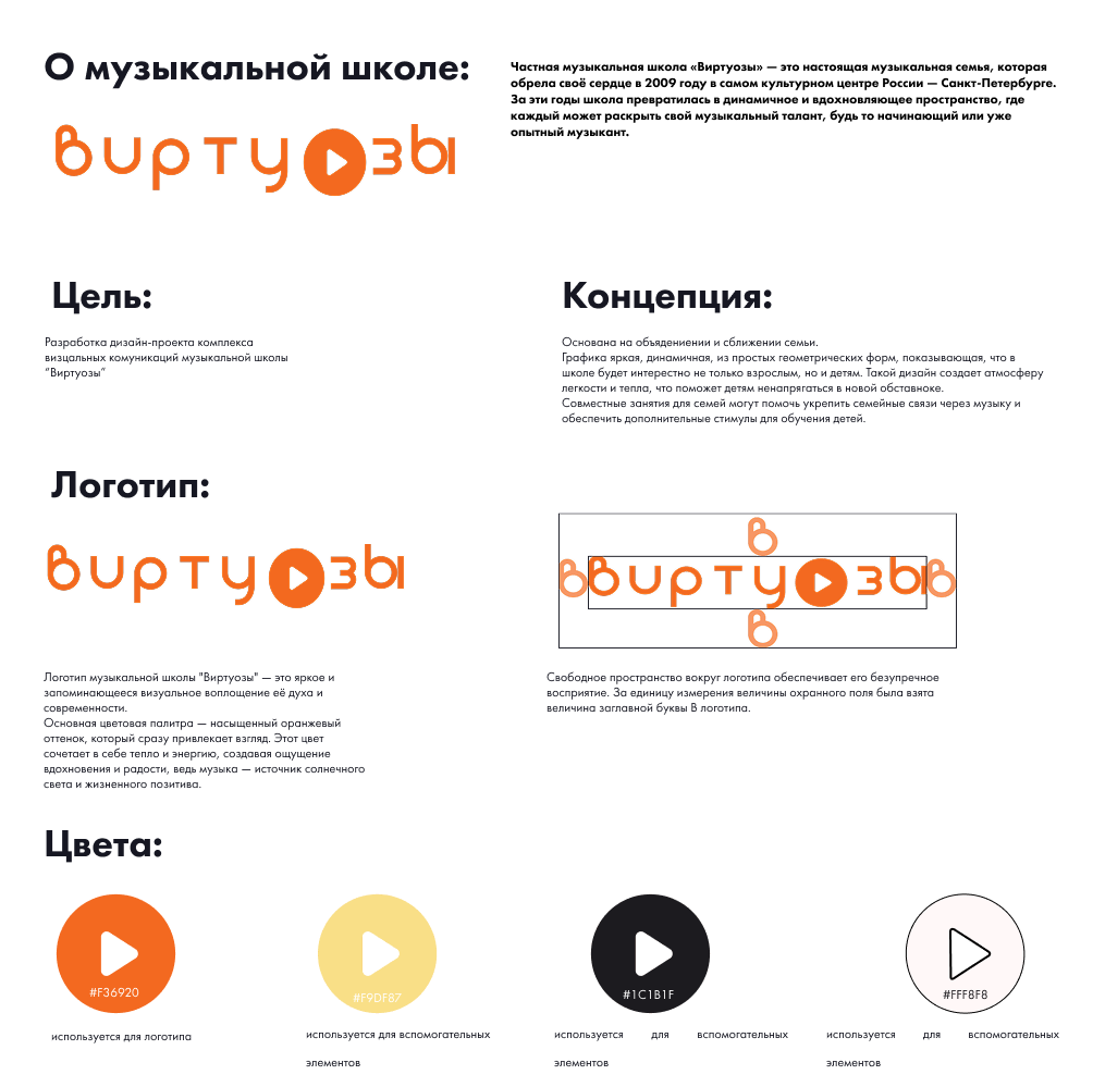 Музыкальная школа "Виртуозы" — Изображение №3 — Интерфейсы на Dprofile