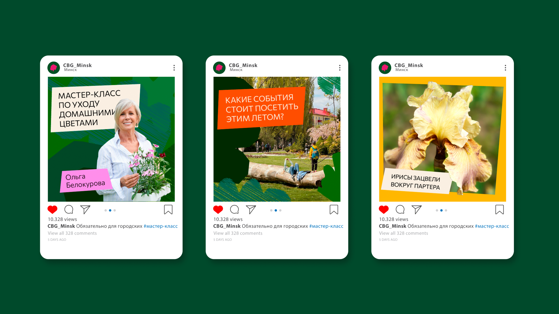 Центральный ботанический сад Минска — Изображение №35 — Брендинг на Dprofile