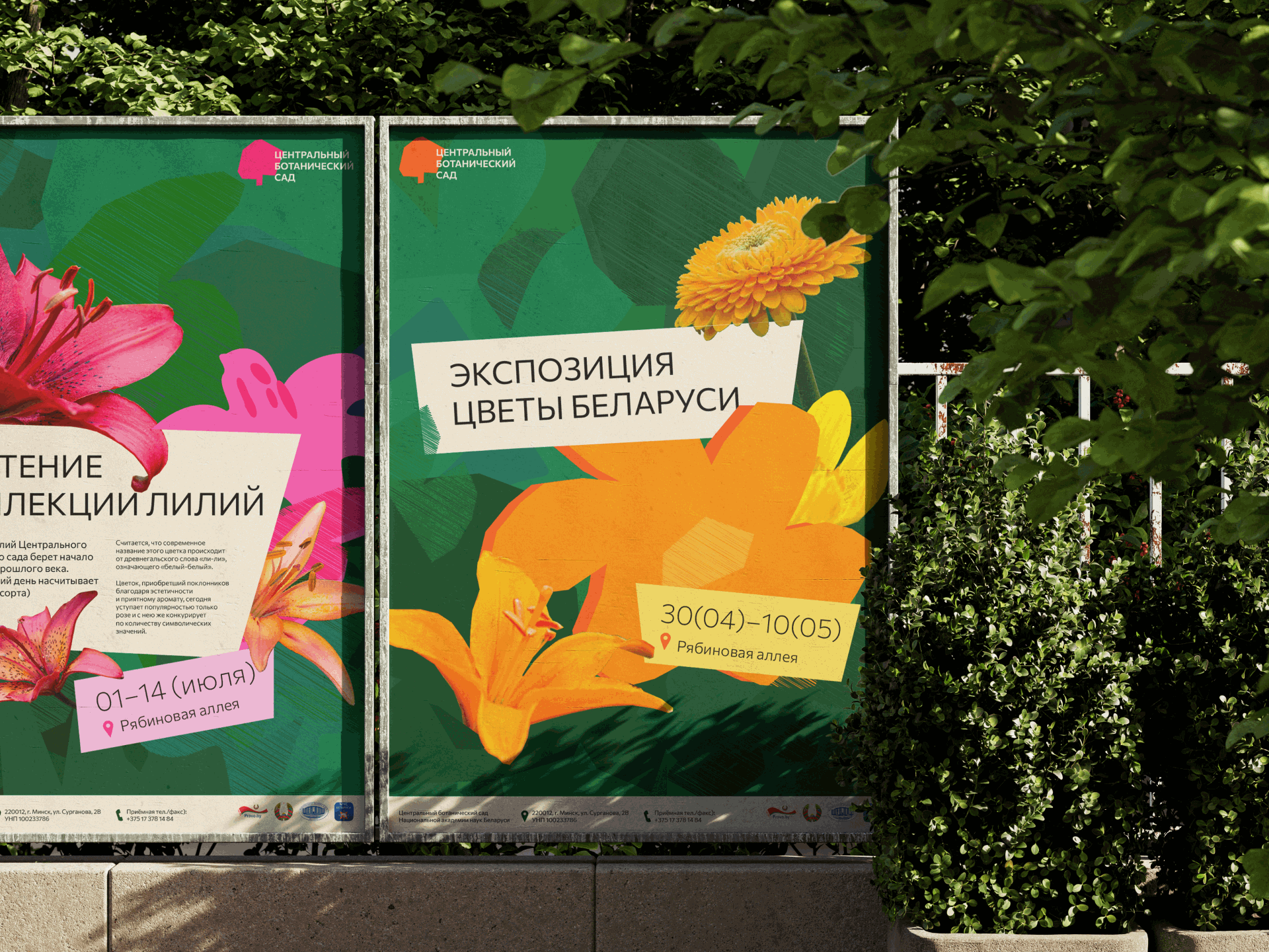 Центральный ботанический сад Минска — Изображение №8 — Брендинг на Dprofile