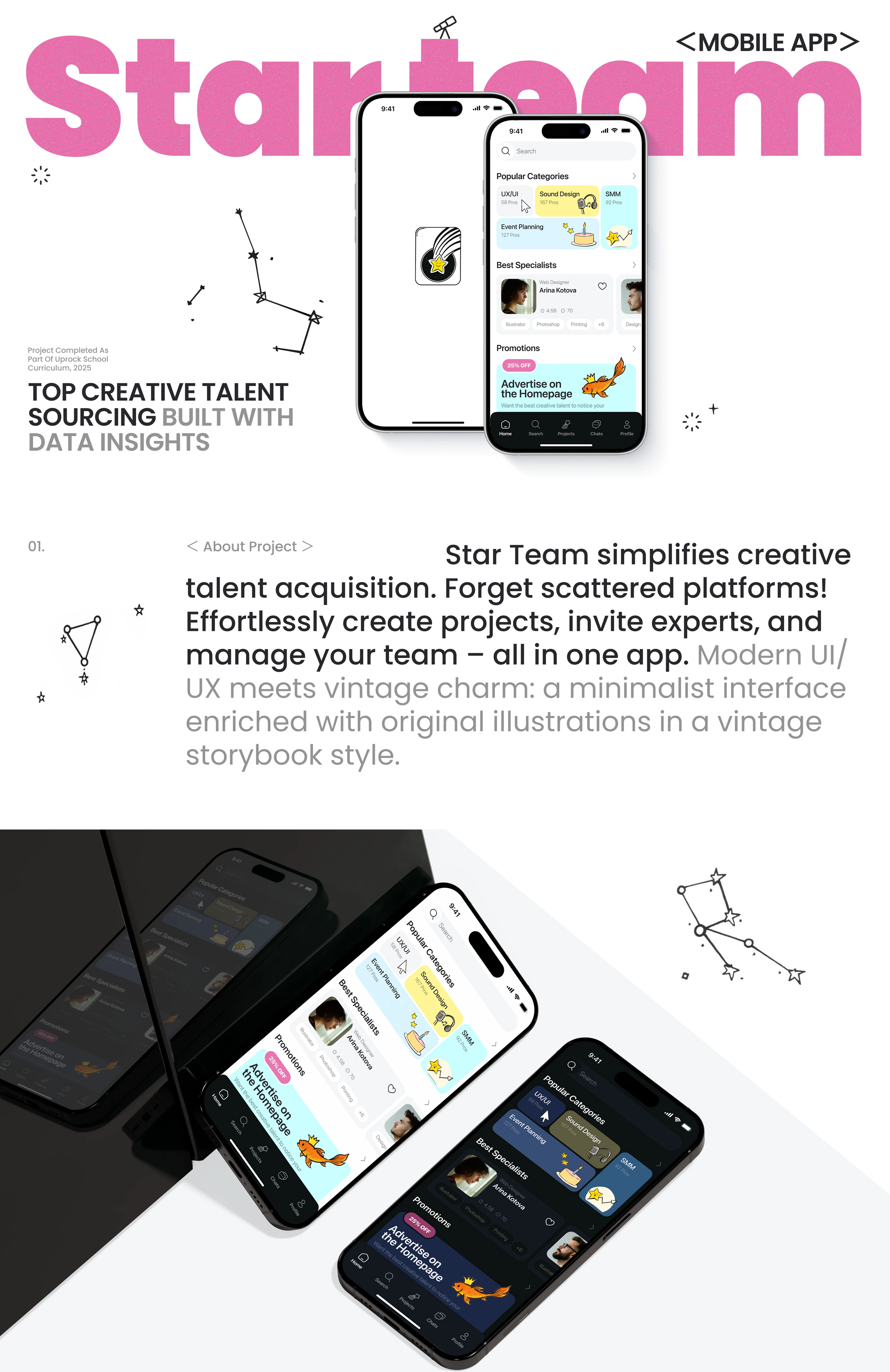 Star Team | Mobil App — Изображение №1 — Интерфейсы на Dprofile