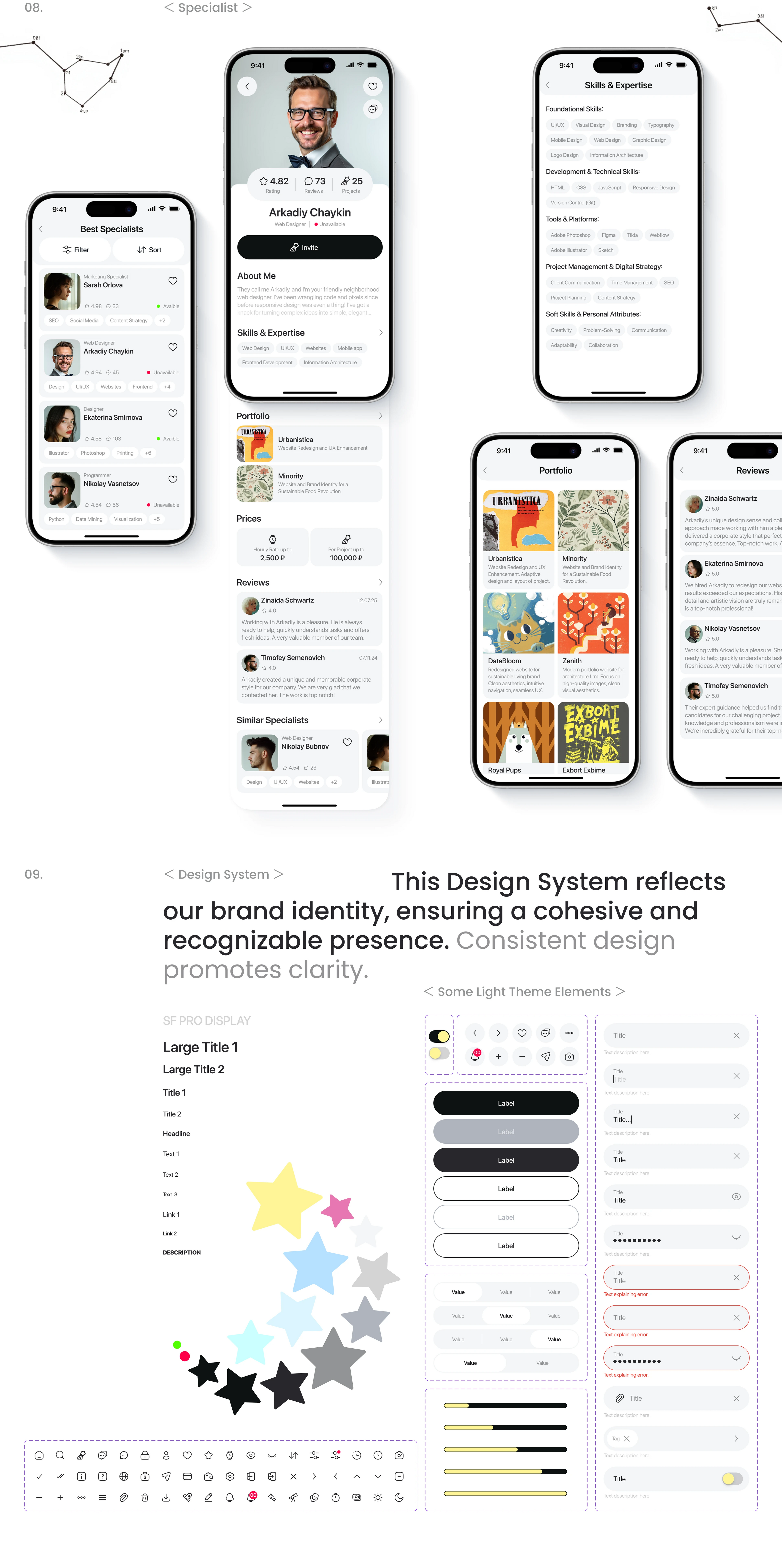 Star Team | Mobil App — Изображение №7 — Интерфейсы на Dprofile