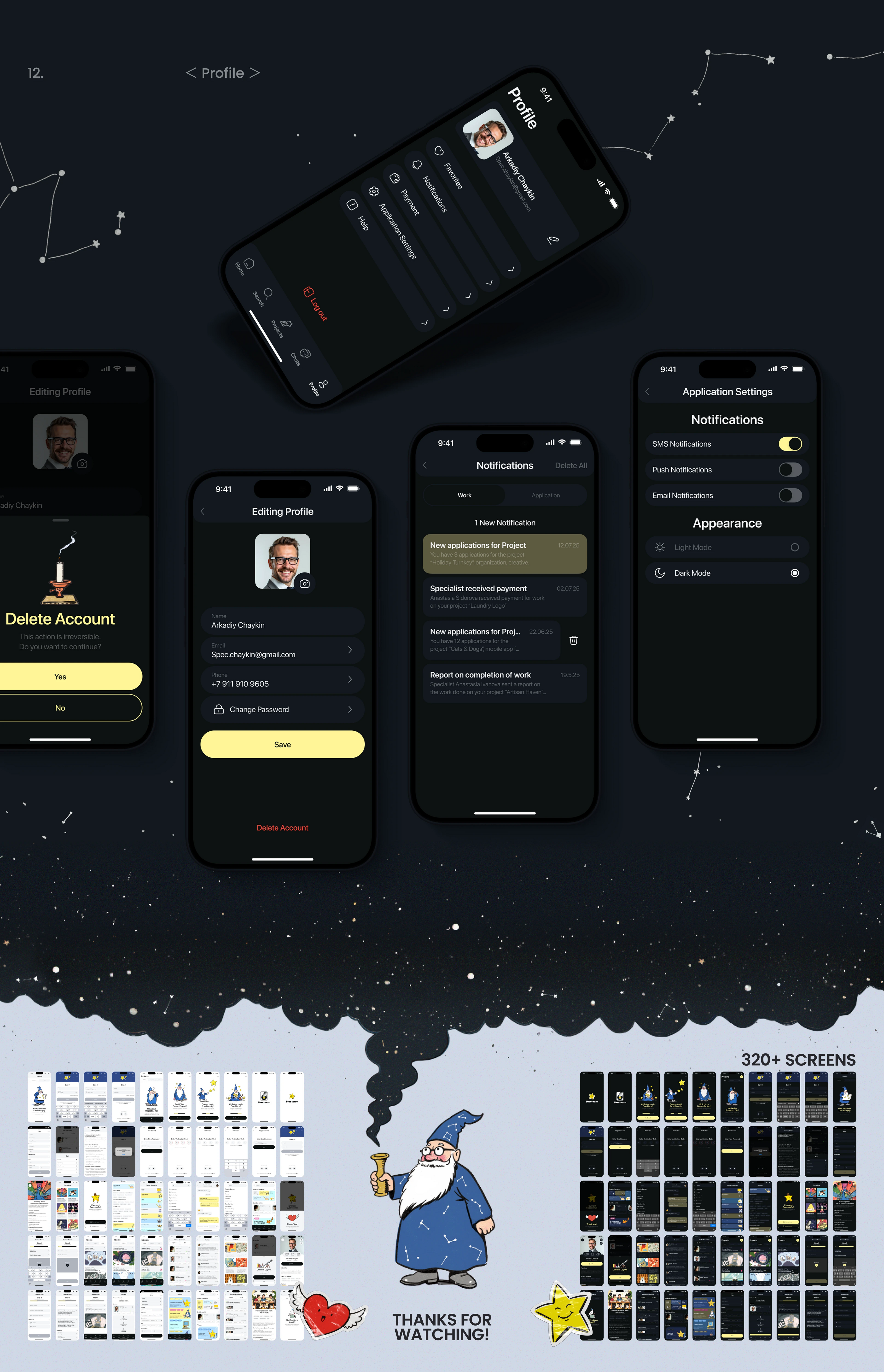 Star Team | Mobil App — Изображение №11 — Интерфейсы на Dprofile