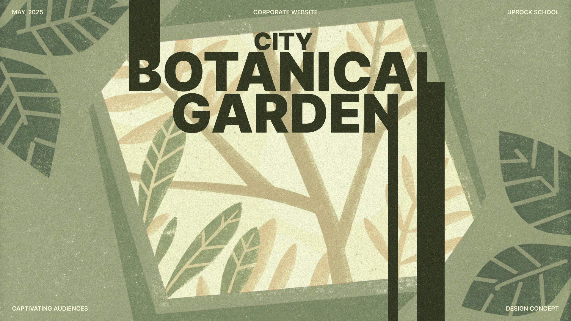 City Botanical Garden | Corporate Website | Concept — Изображение №1 — Интерфейсы на Dprofile