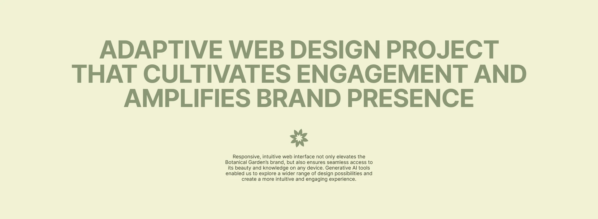 City Botanical Garden | Corporate Website | Concept — Изображение №2 — Интерфейсы на Dprofile