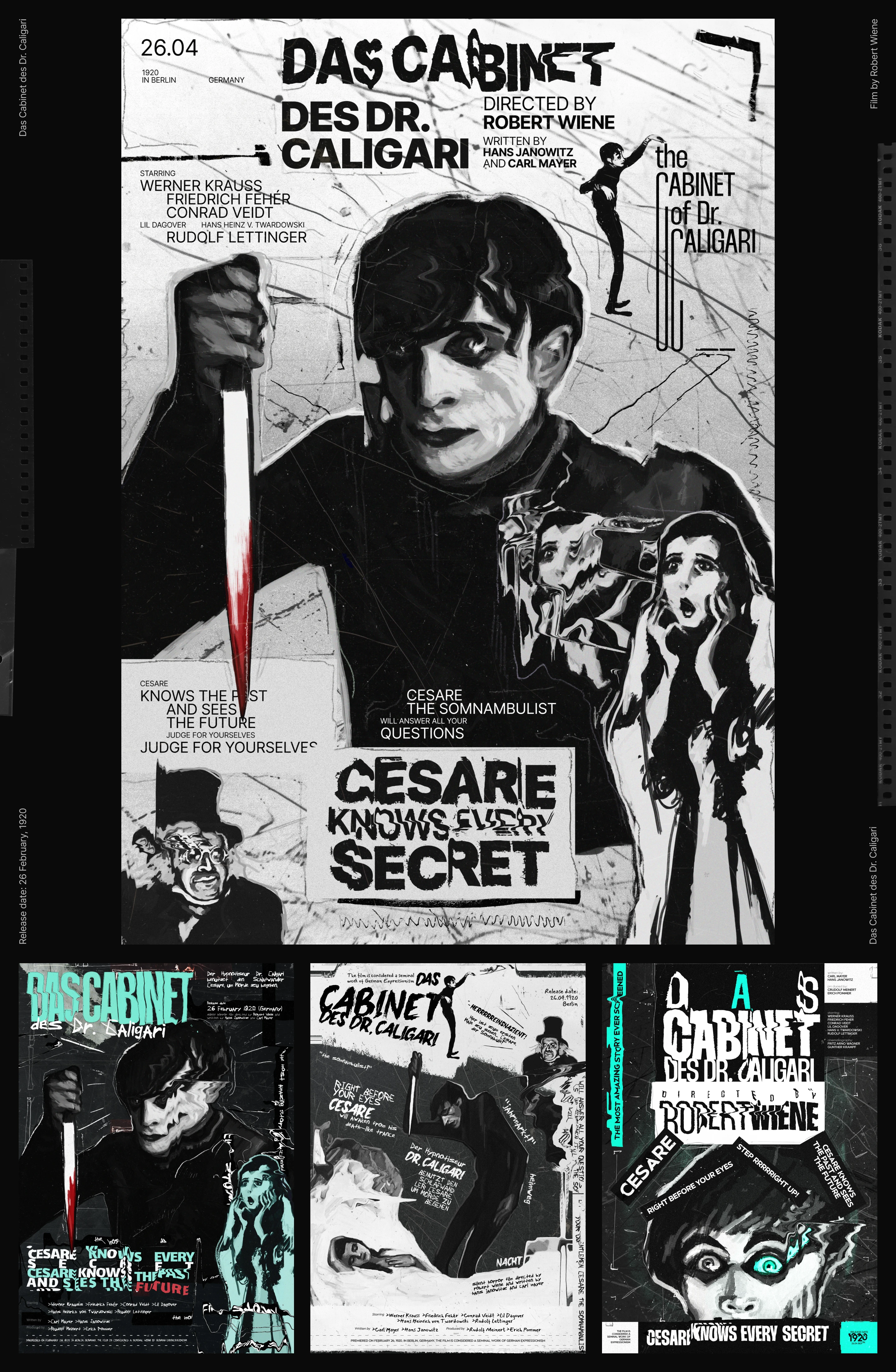 German Expressionism | Poster Series — Изображение №2 — Графика на Dprofile