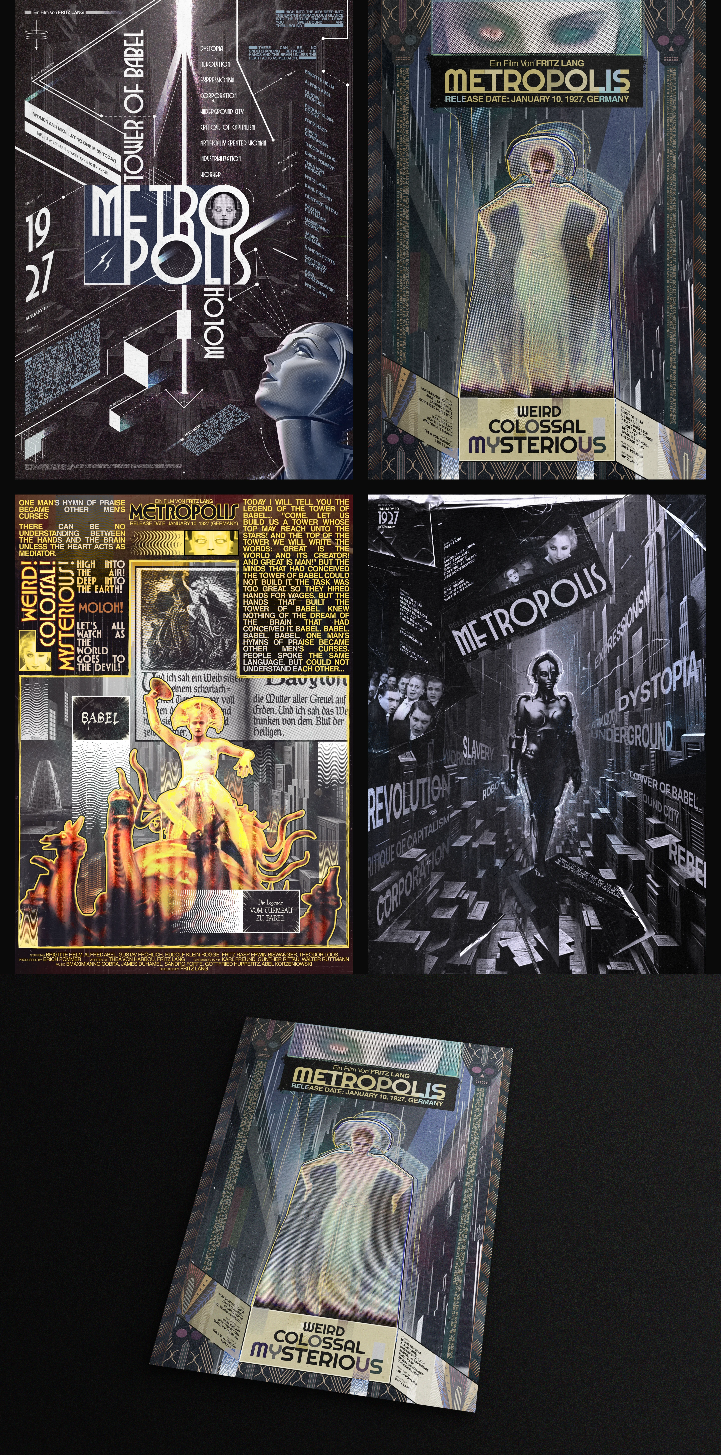 German Expressionism | Poster Series — Изображение №9 — Графика на Dprofile