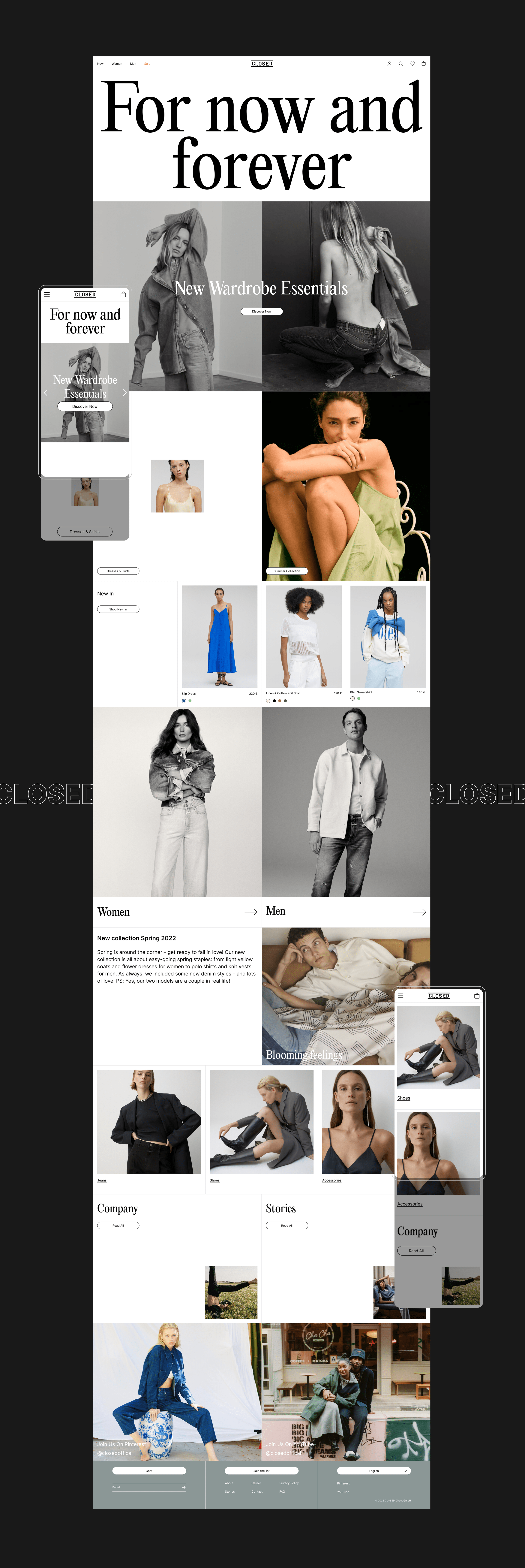 CLOSED | E-Commerce Redesign Concept — Изображение №2 — Интерфейсы, Брендинг на Dprofile