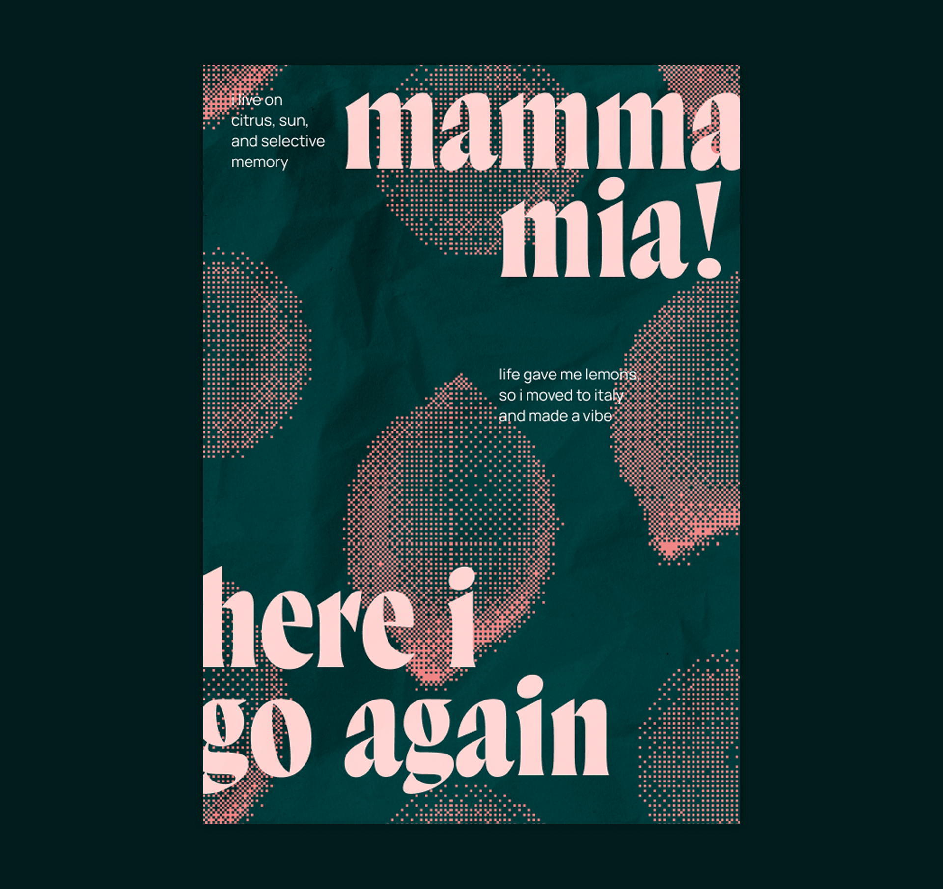 плакат | mamma mia! — Изображение №1 — Иллюстрация, Графика на Dprofile