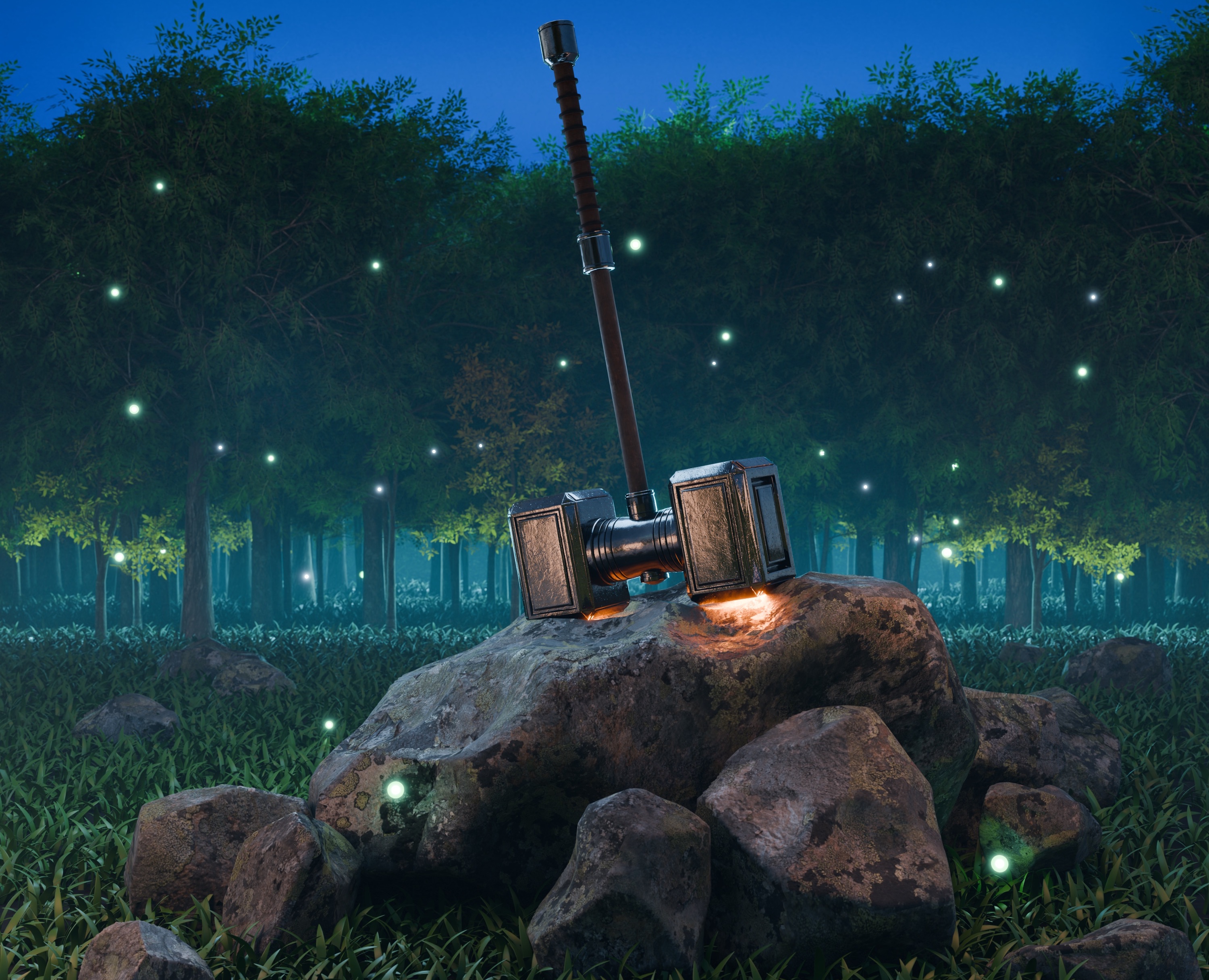 «Магический молот» — 3D на Dprofile