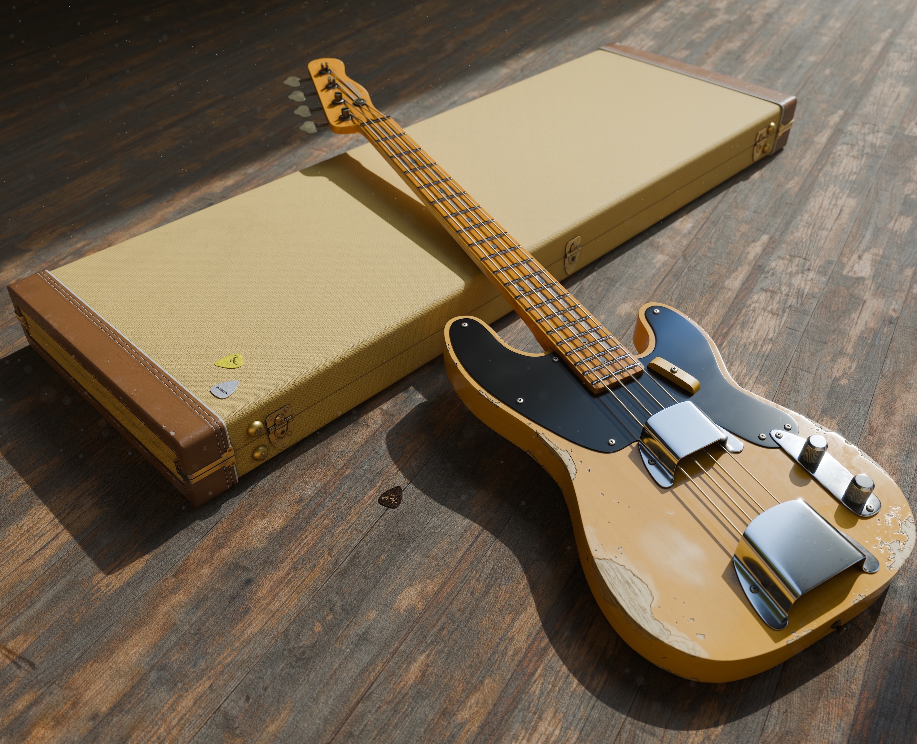 «Fender Precision Bass (1953)» на Dprofile