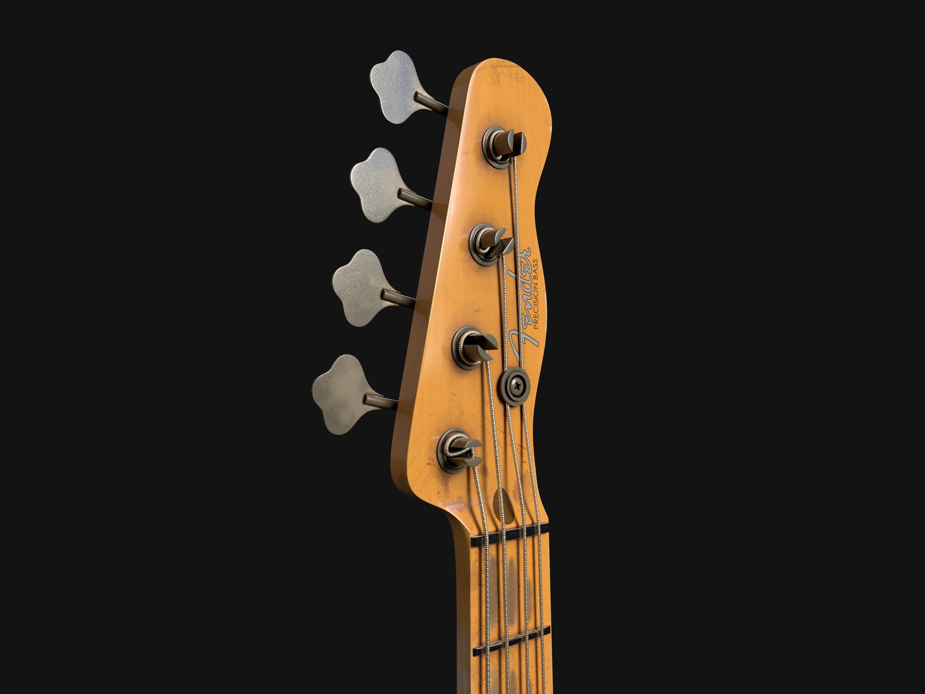«Fender Precision Bass (1953)» — Изображение №12 — 3D на Dprofile