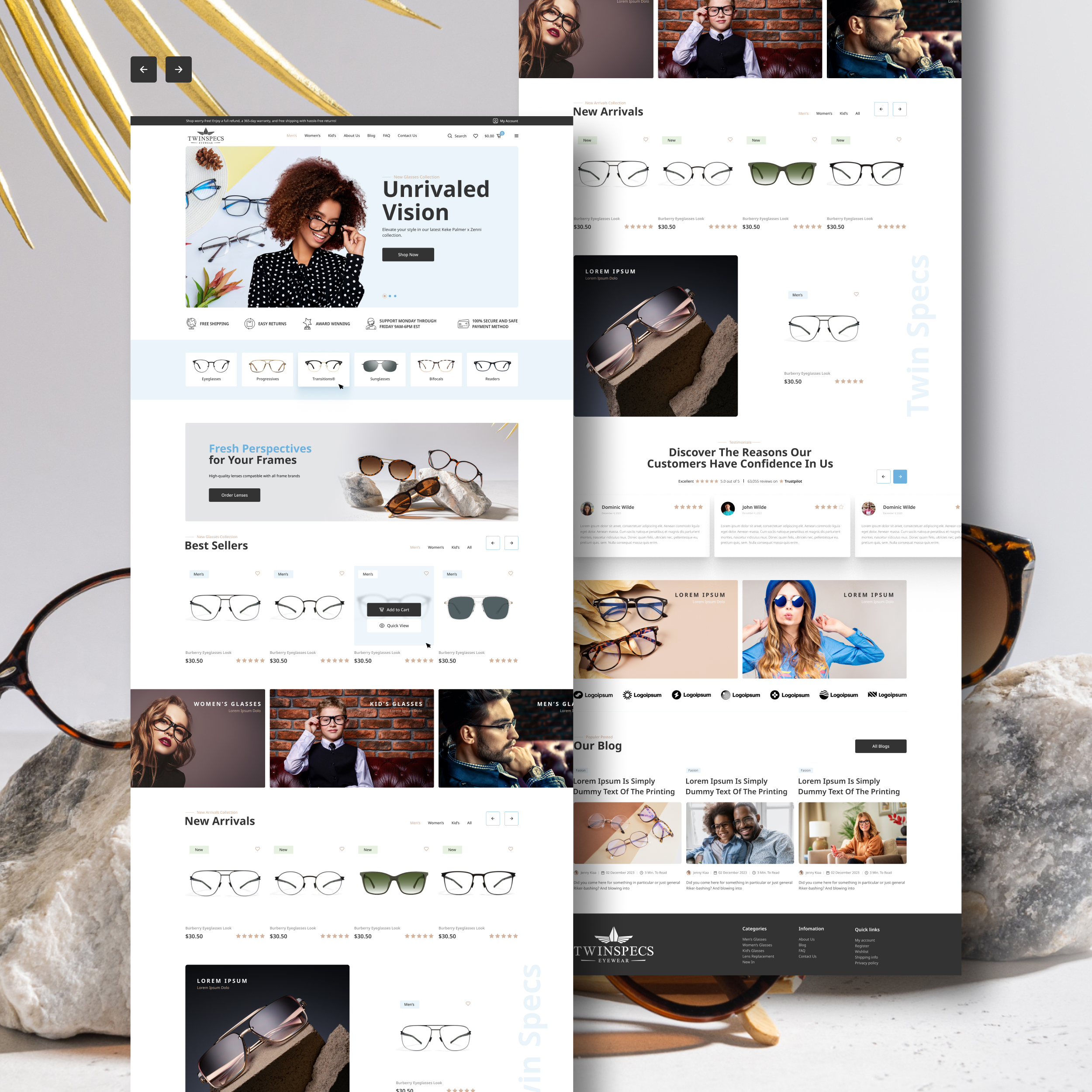 Twin Specs — Изображение №1 — Интерфейсы на Dprofile