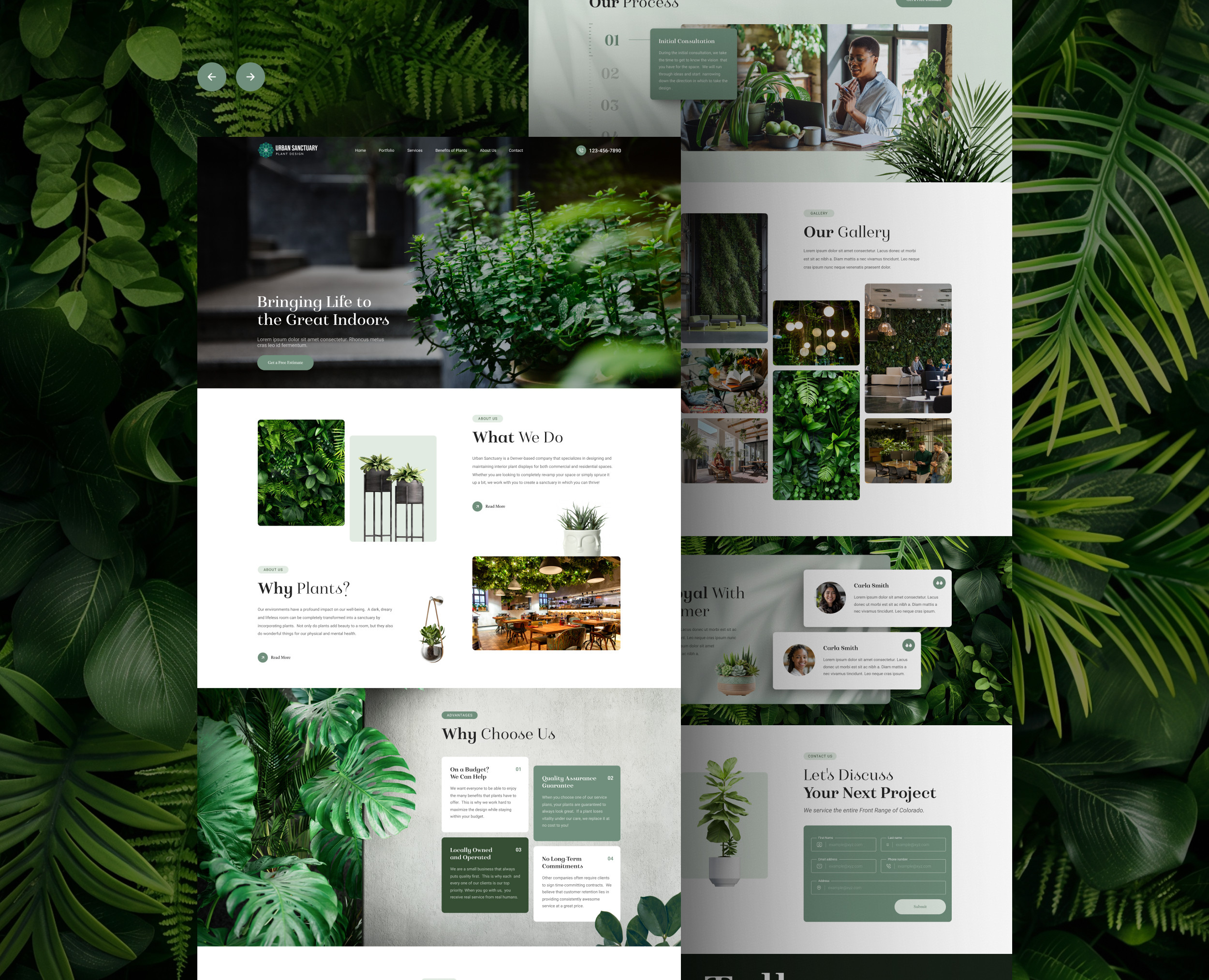 Urban Sanctuary — Интерфейсы на Dprofile